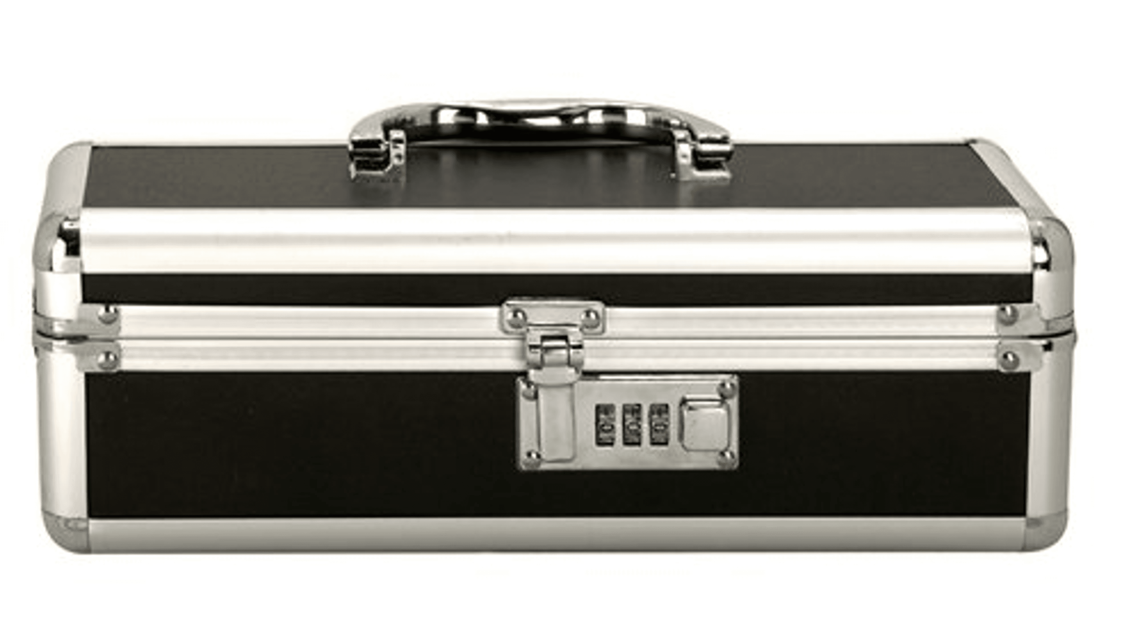 LOCKABLE VIBRATOR CASE BLACK SMALL