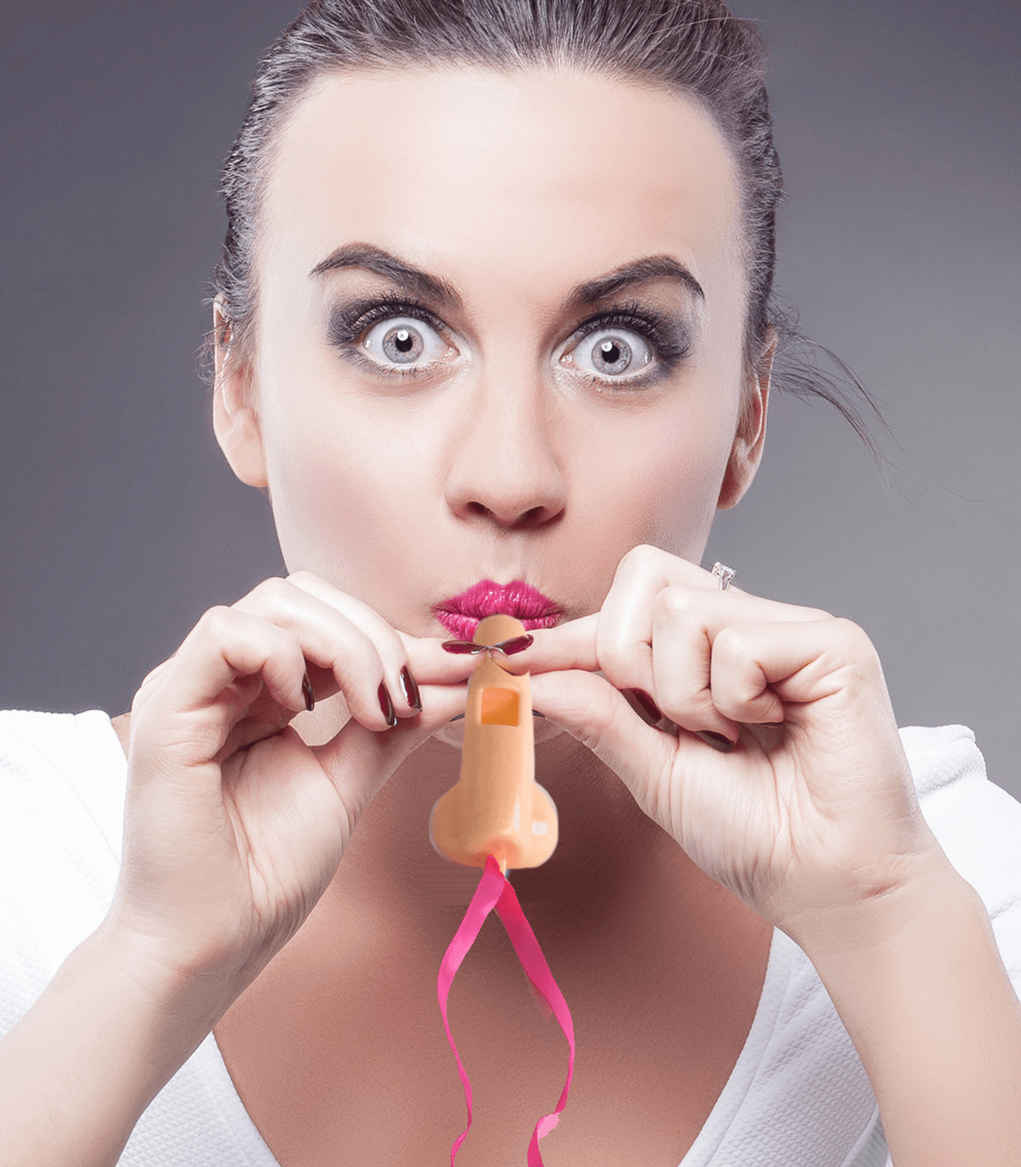 SUPER FUN PENIS PARTY WHISTLES 6PK