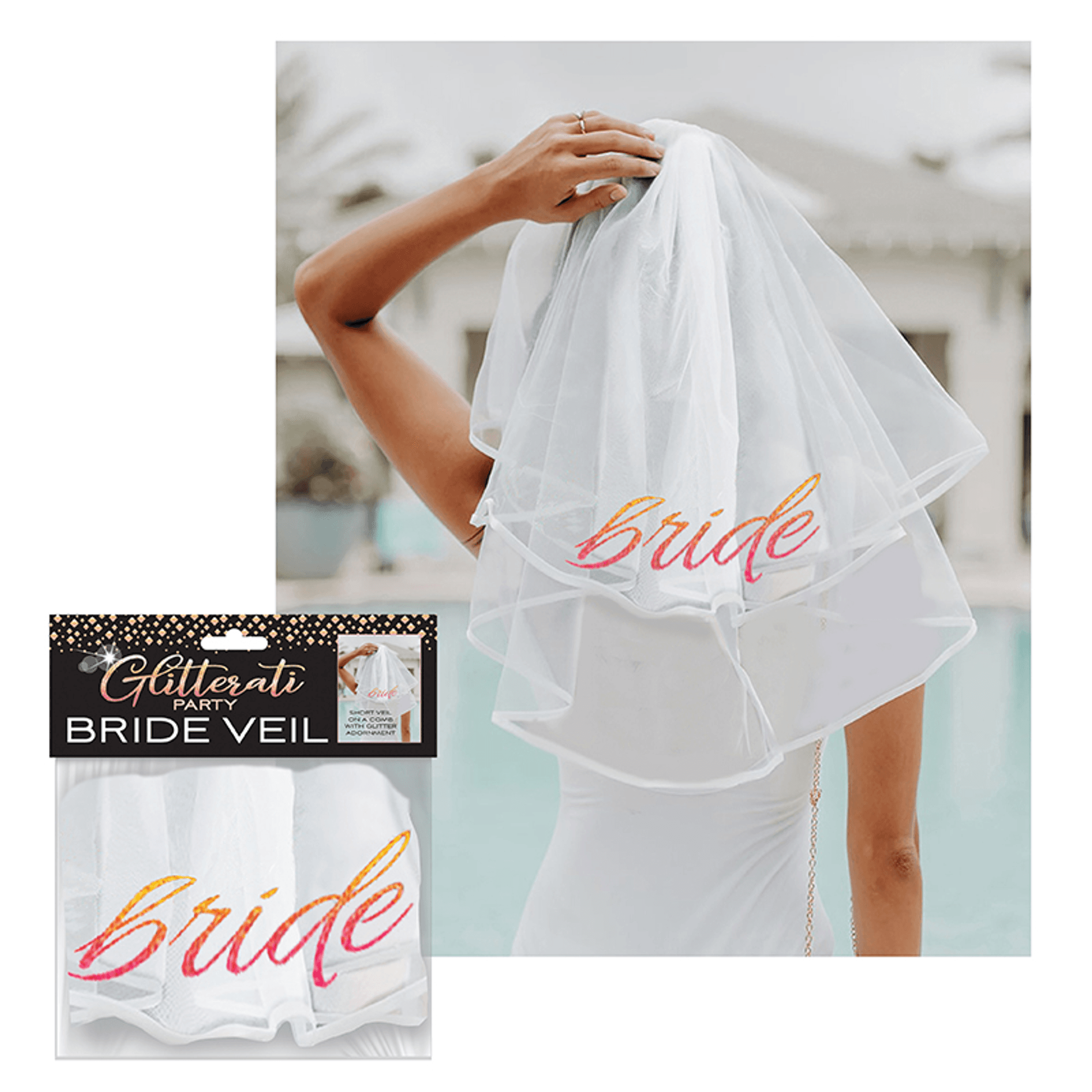 GLITTERATI BRIDE VEIL