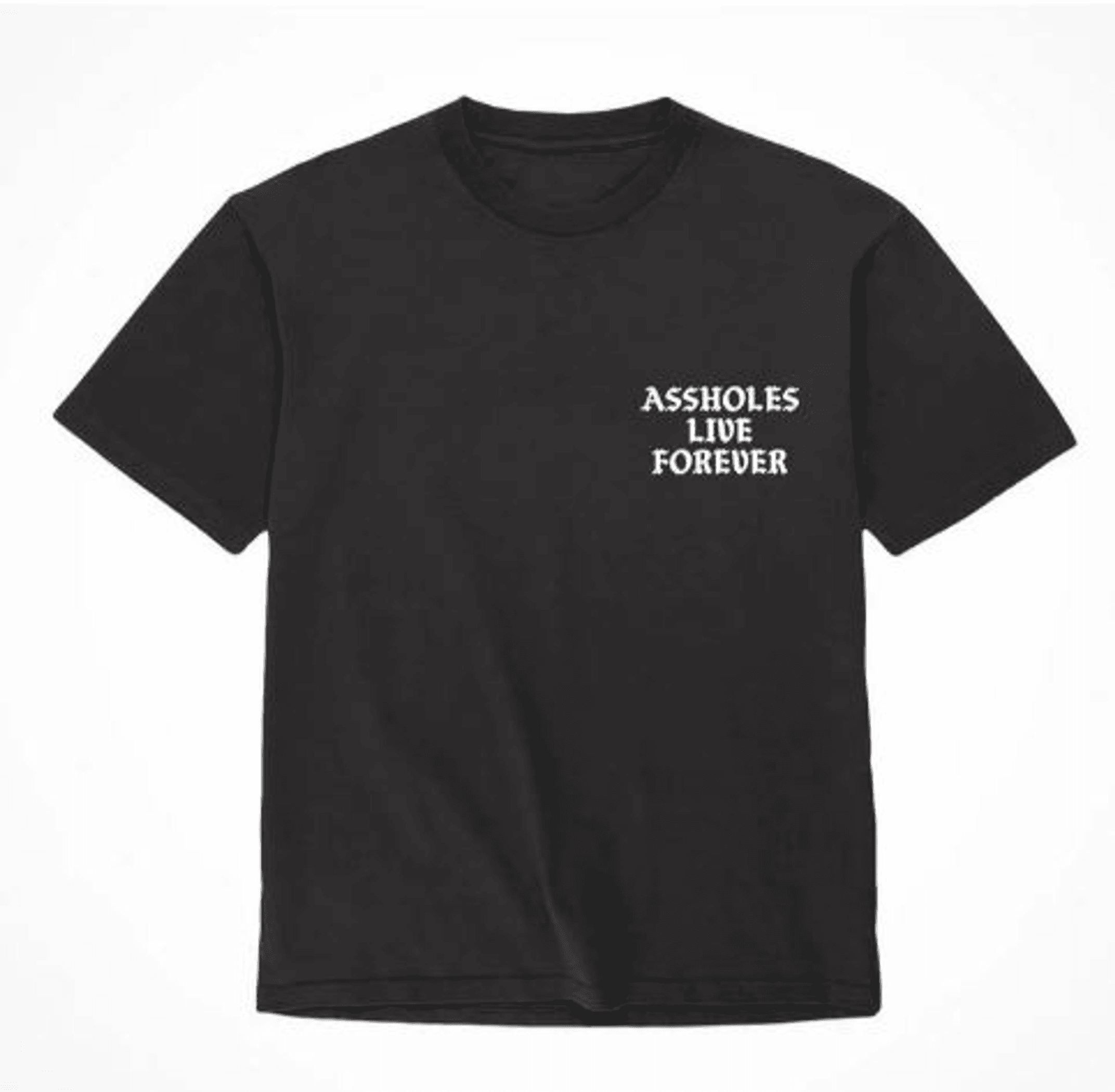 ASSHXLES LIVE FOREVER BLACK & WHITE - XXLARGE