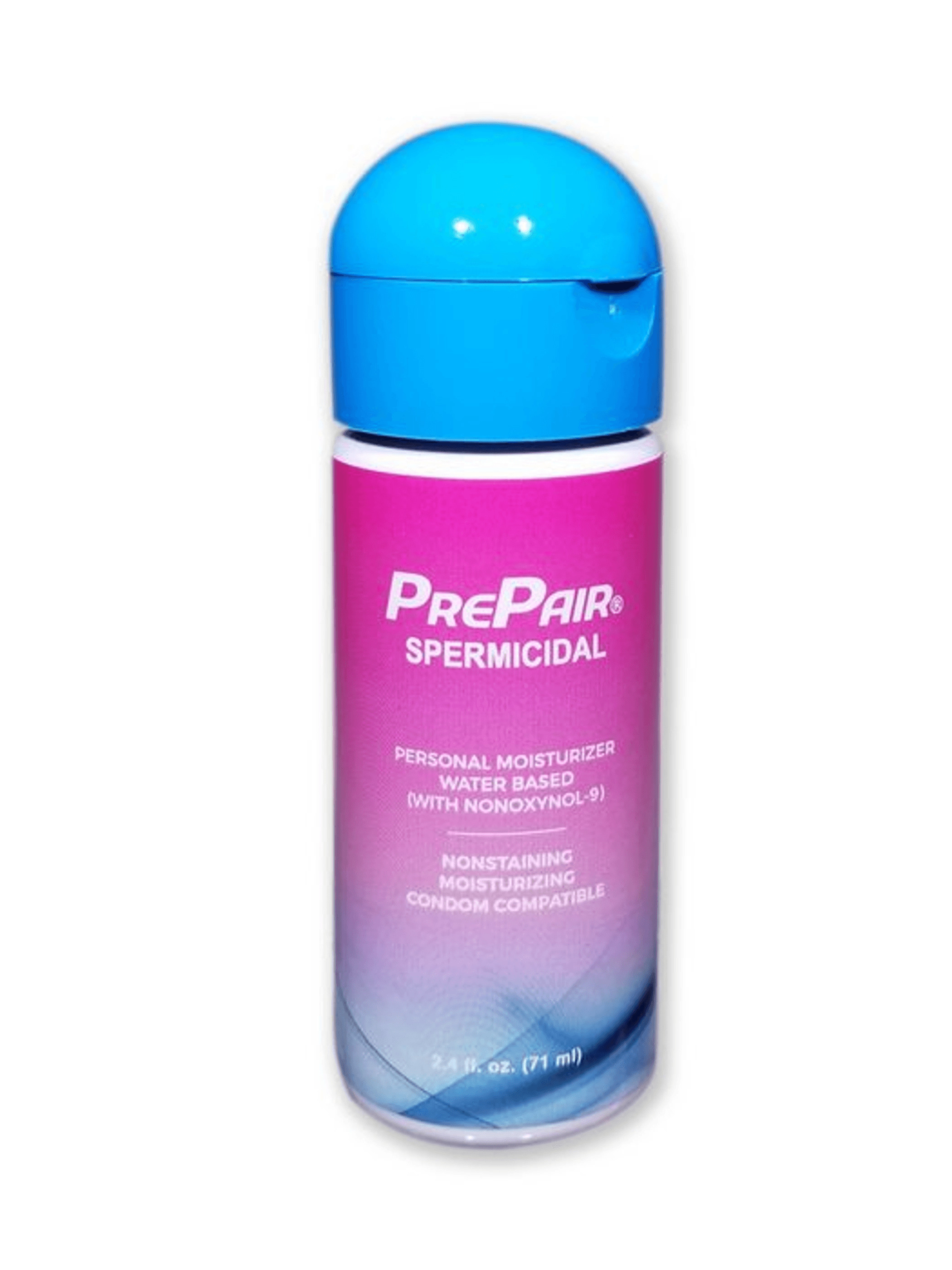 PRE PAIR SPERMICIDAL LUBE 2.4 OZ WATER BASED