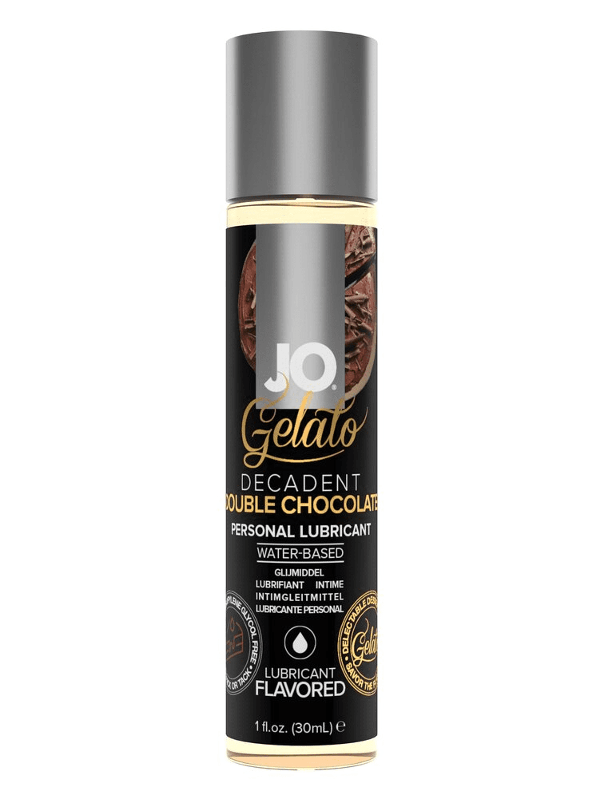 JO GELATO DECADENT DOUBLE CHOCOLATE WATER BASED LUBE 1OZ