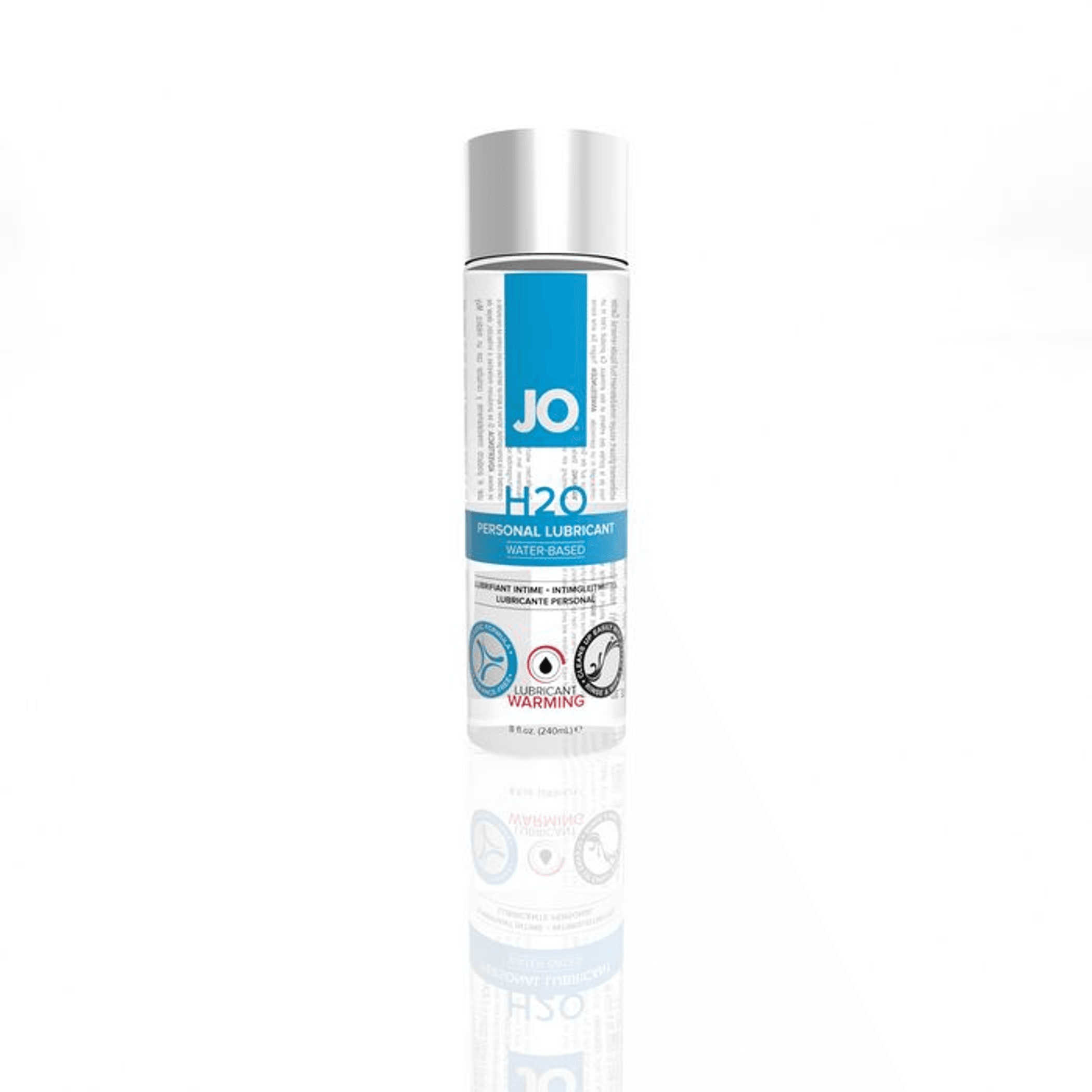 JO 8 OZ H2O WARMING LUBE