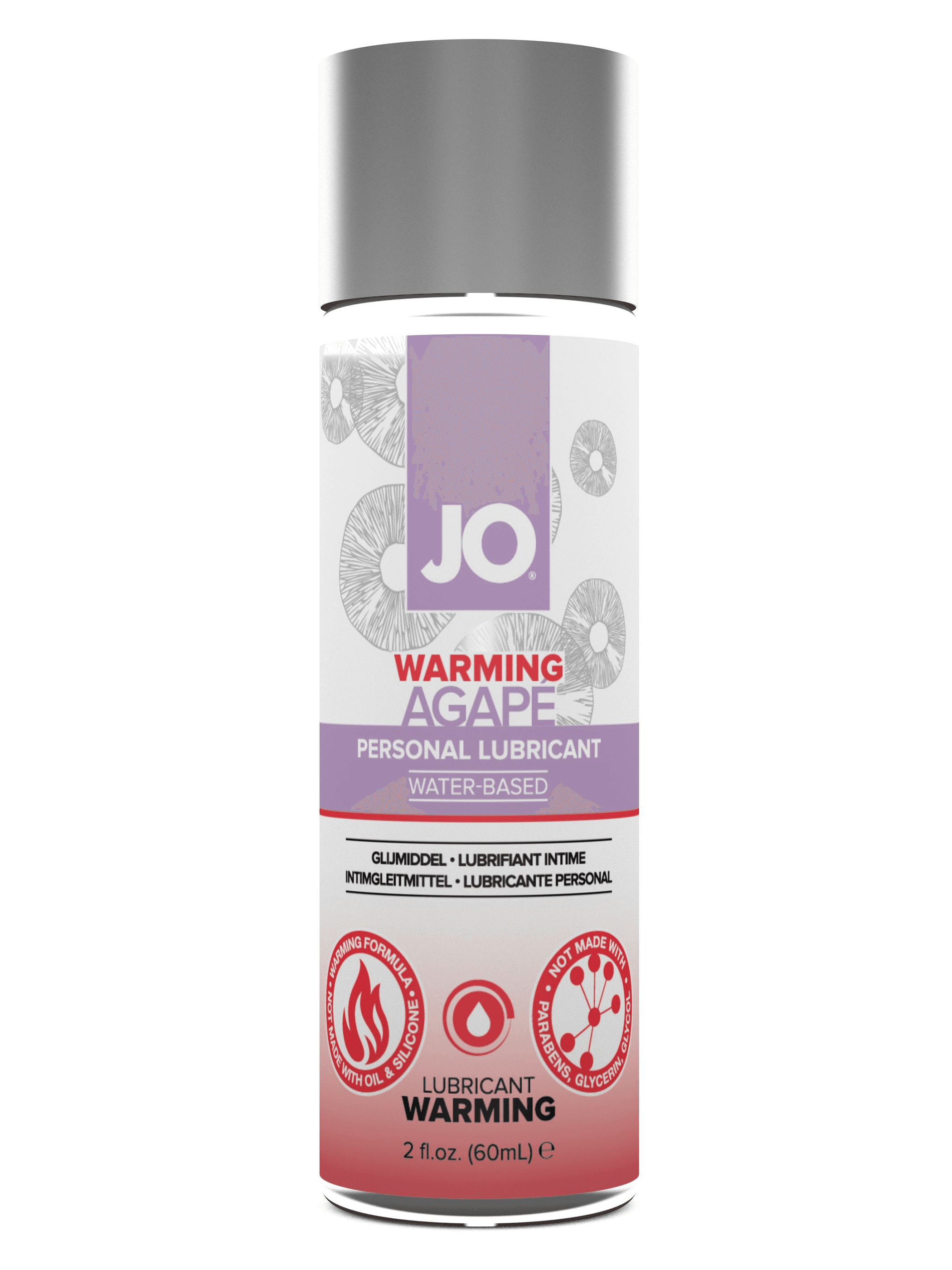 JO AGAPE WARMING LUBRICANT 2OZ