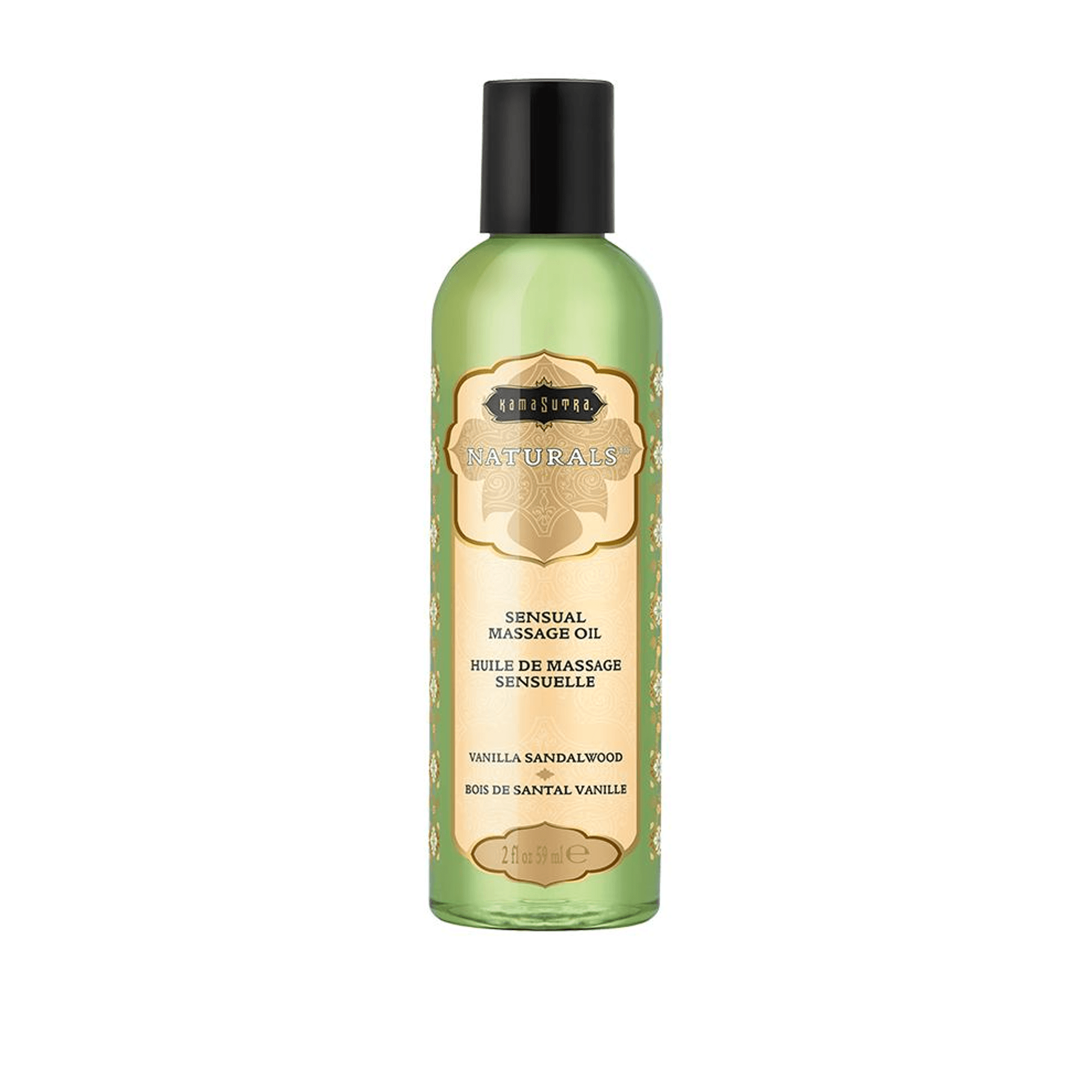 MASSAGE OIL NATURAL VANILLA SANDALWOOD 2FL OZ