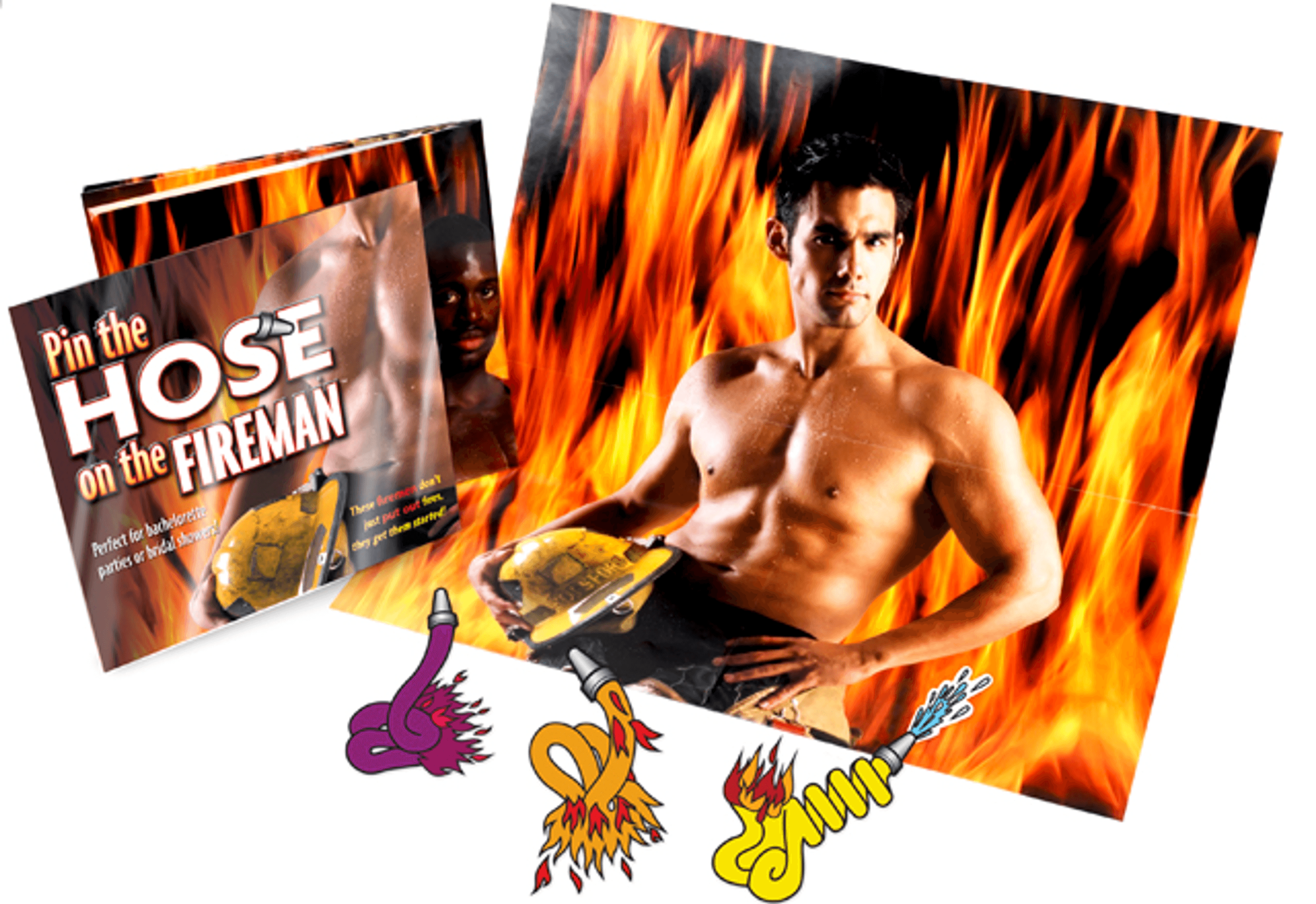 PIN THE HOSE ON THE FIREMAN