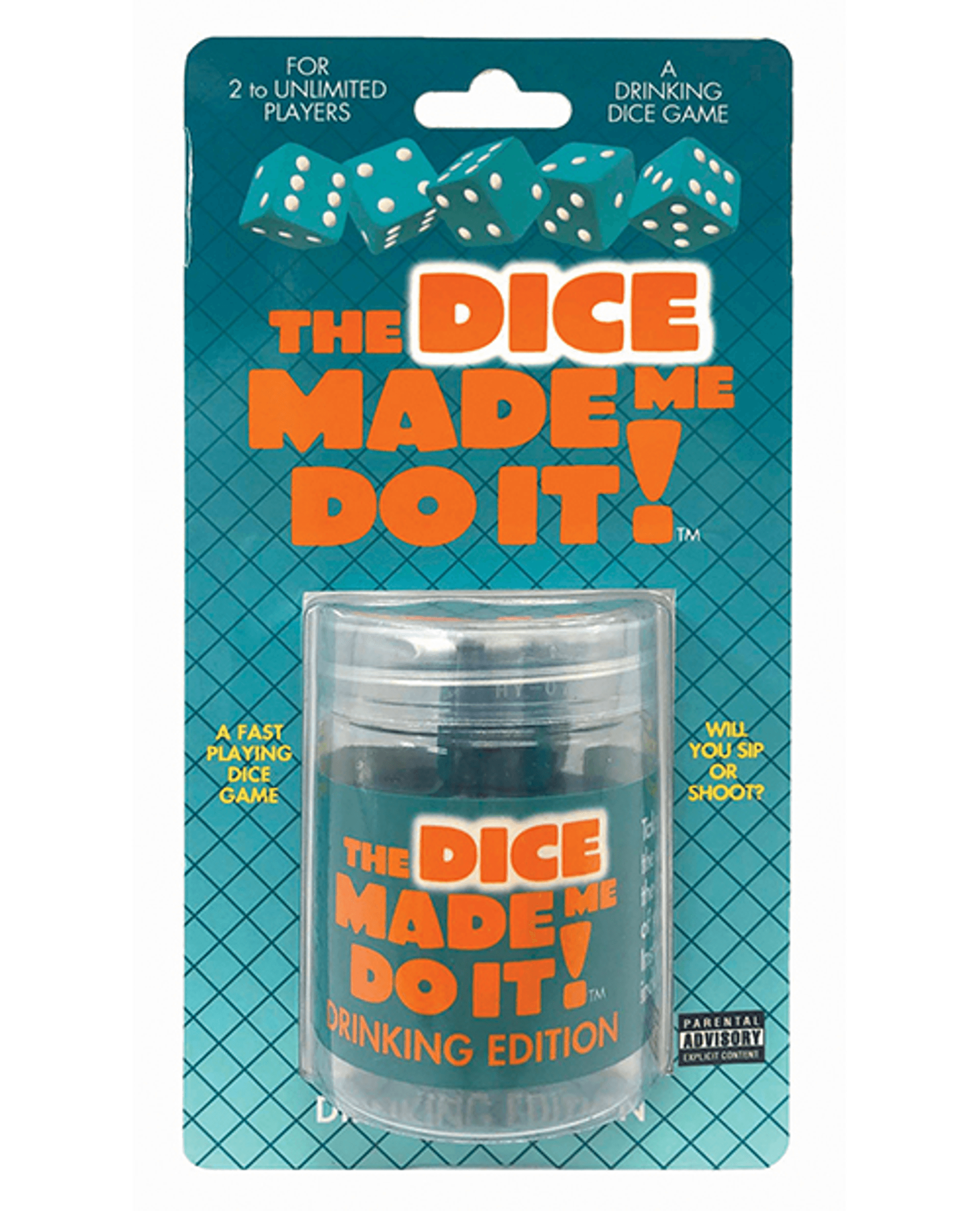 THE DICE MADE ME DO IT DRINKING EDITION