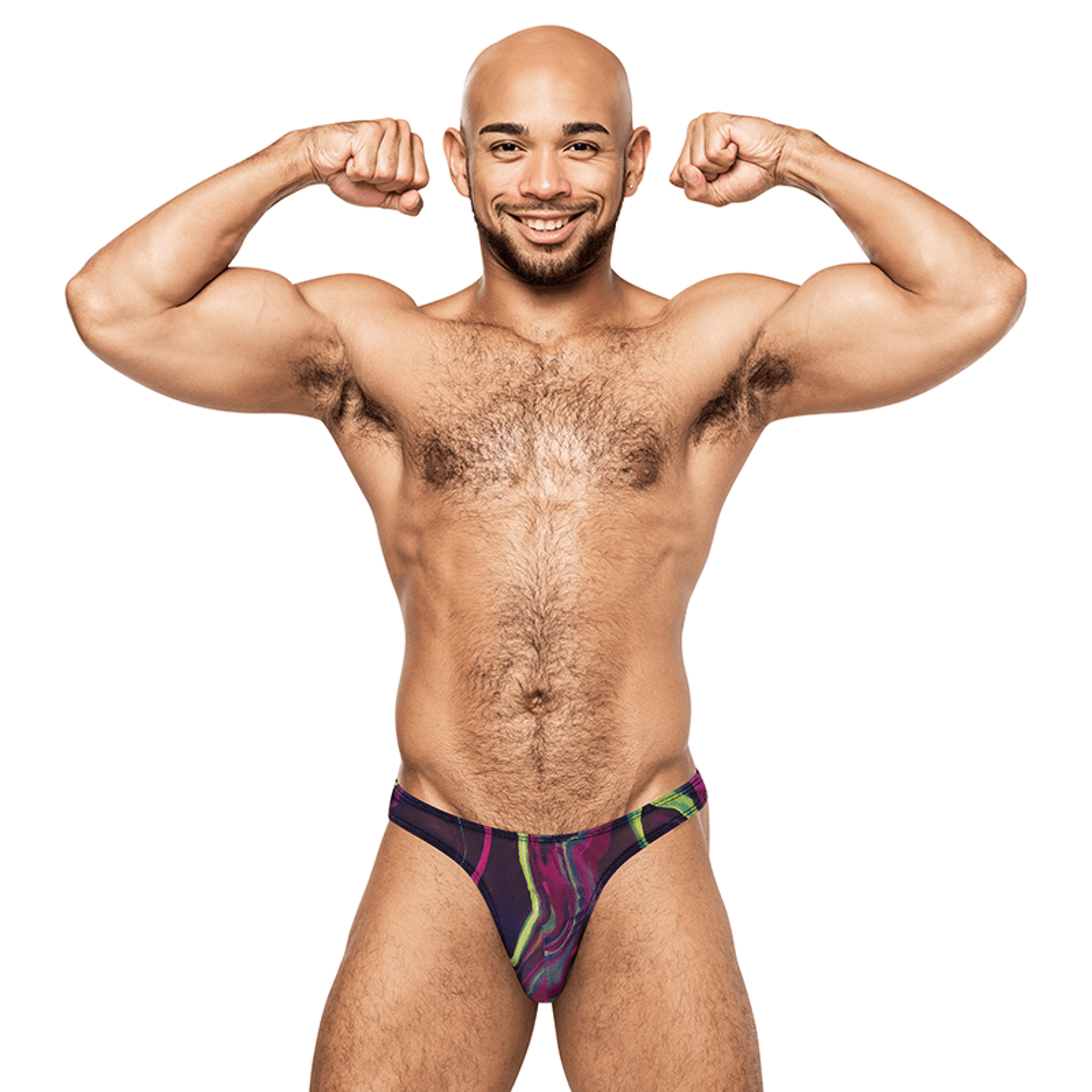 GALACTIC PRINT BONG THONG L/XL
