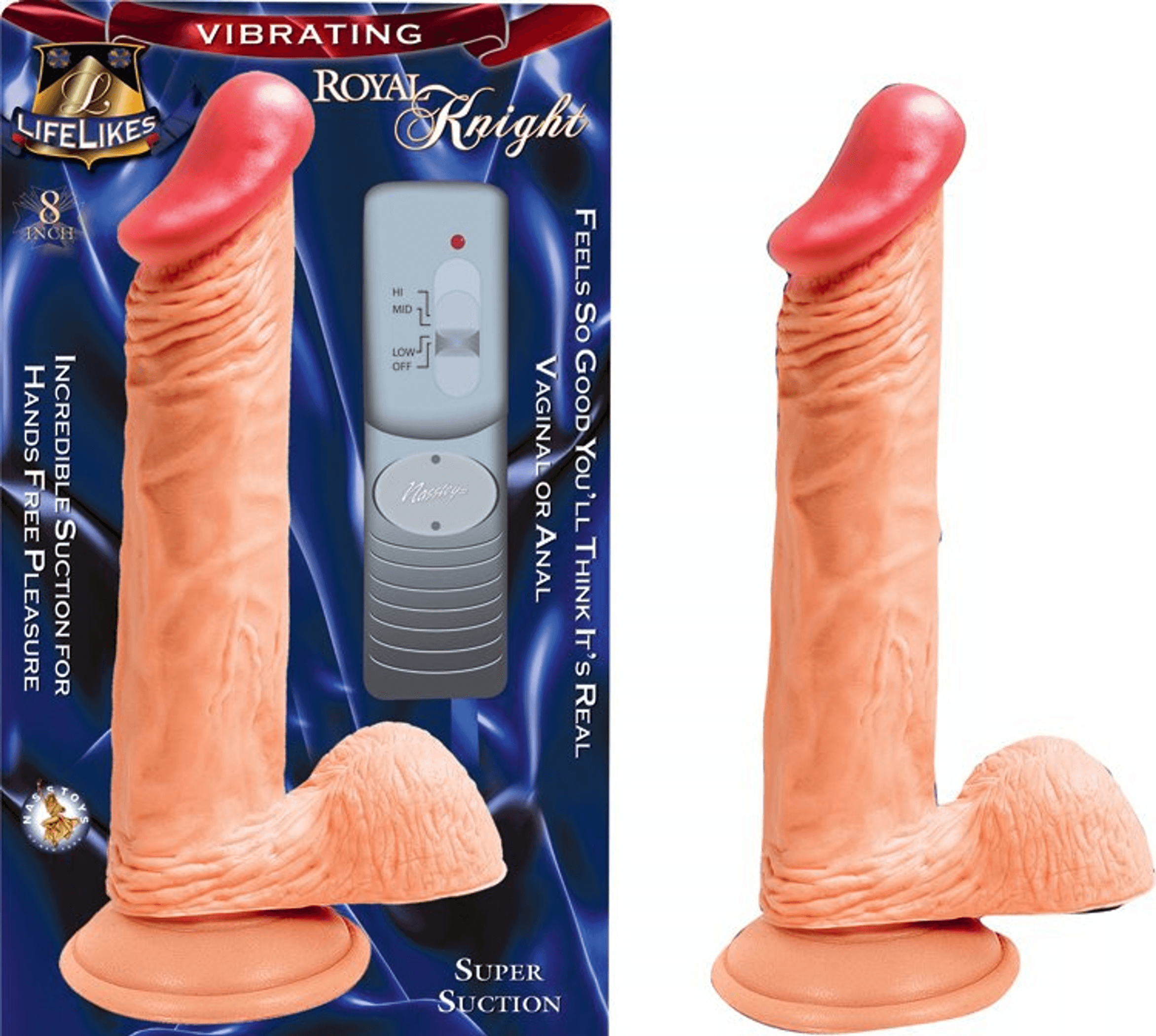 LIFELIKE ROYAL KNIGHT VIBRATING