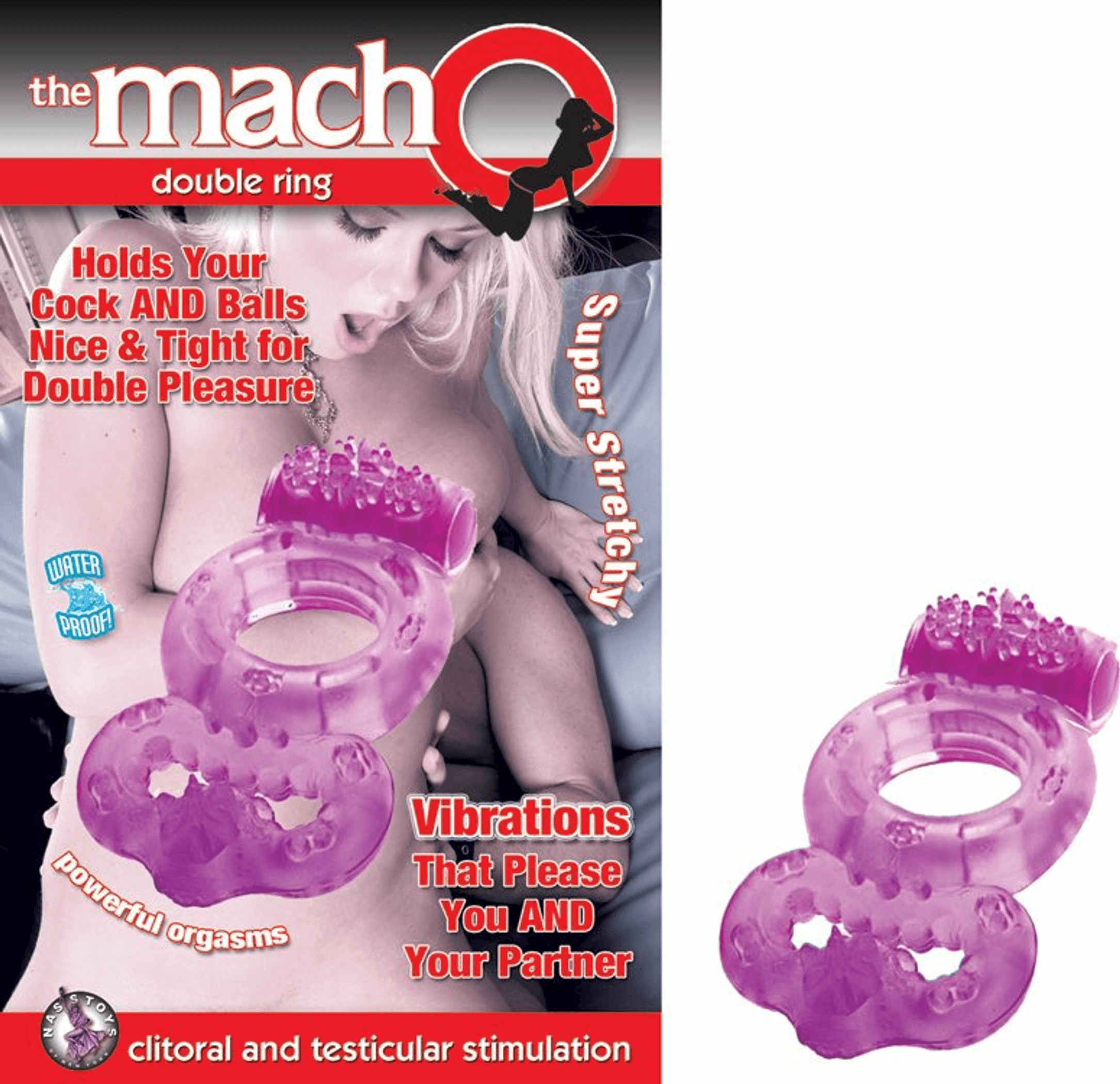 MACHO DOUBLE RING PURPLE