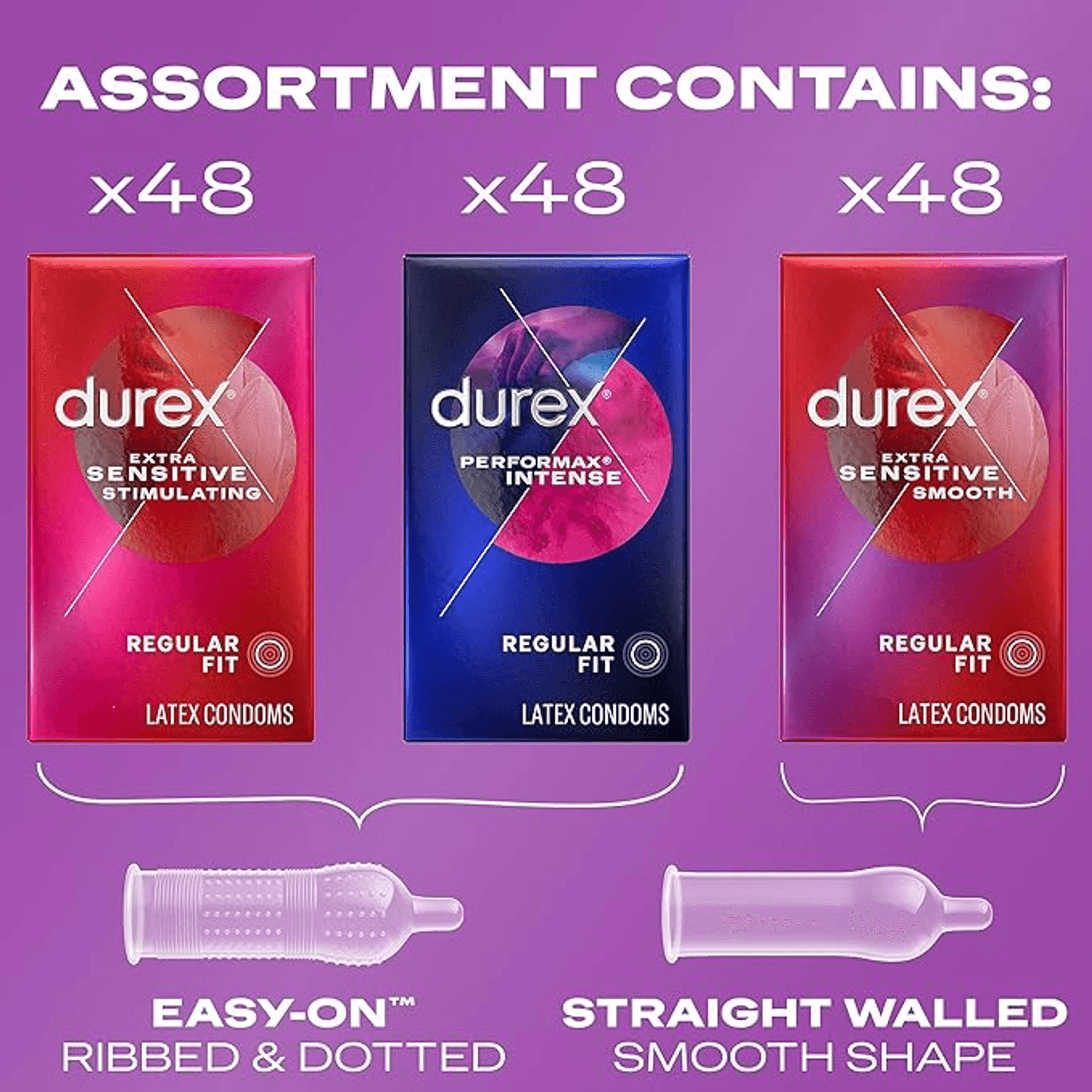 DUREX VARIETY PACK 144 CT