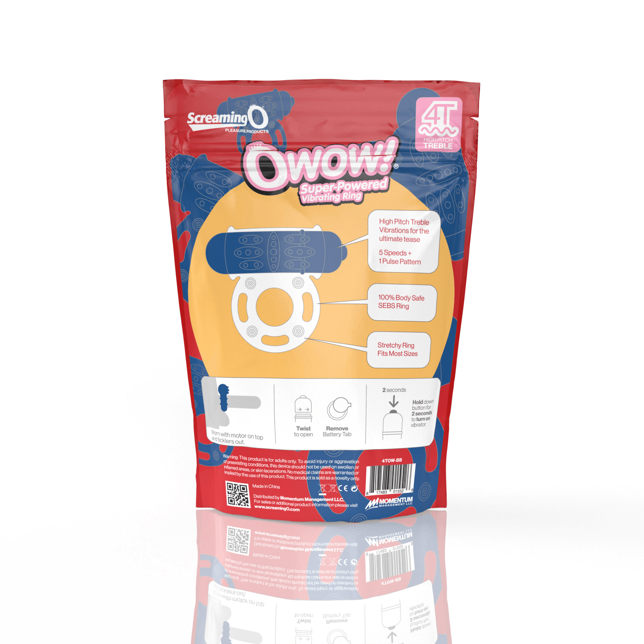 SCREAMING O 4T OWOW BLUEBERRY (TREBLE)