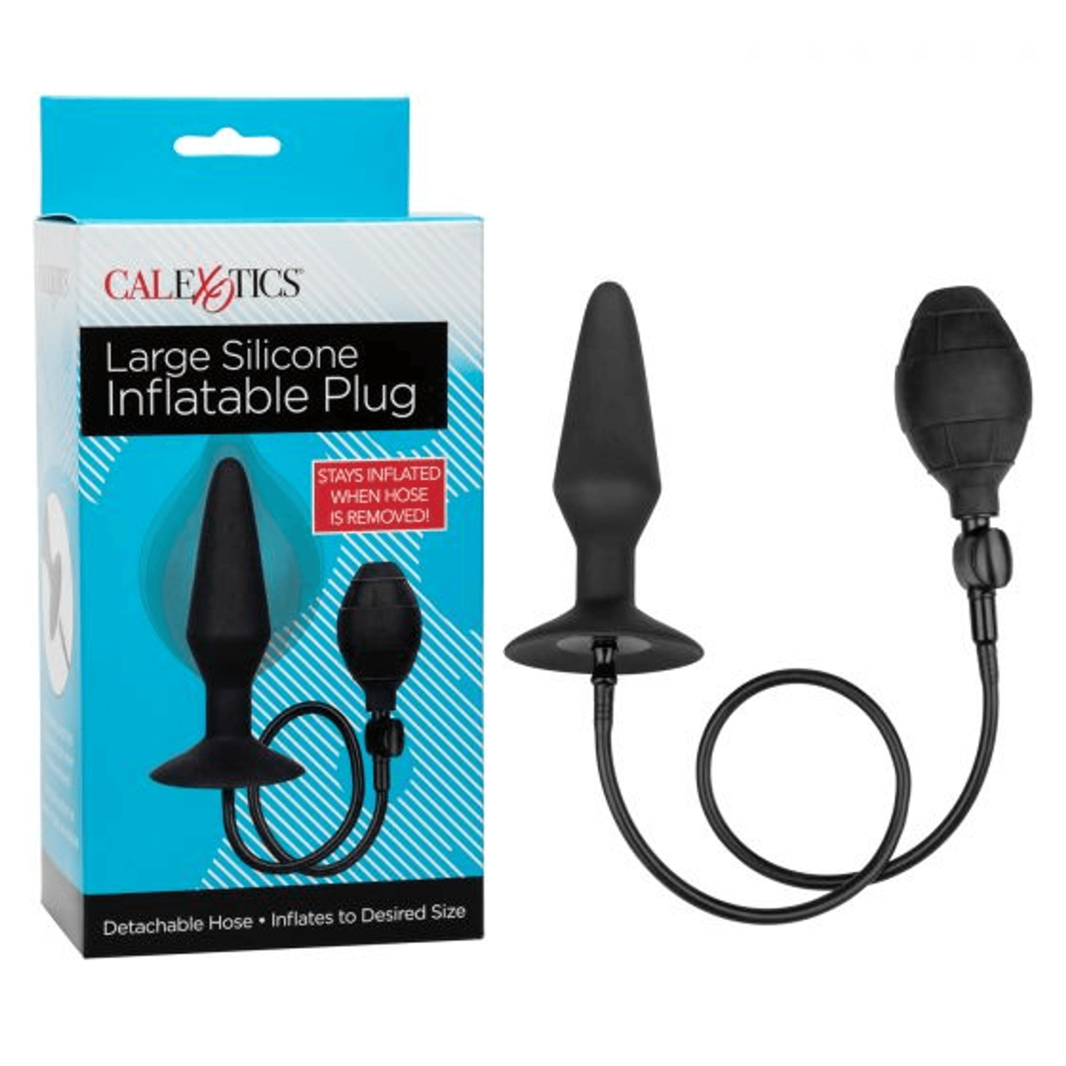 SILICONE INFLATABLE PLUG LARGE