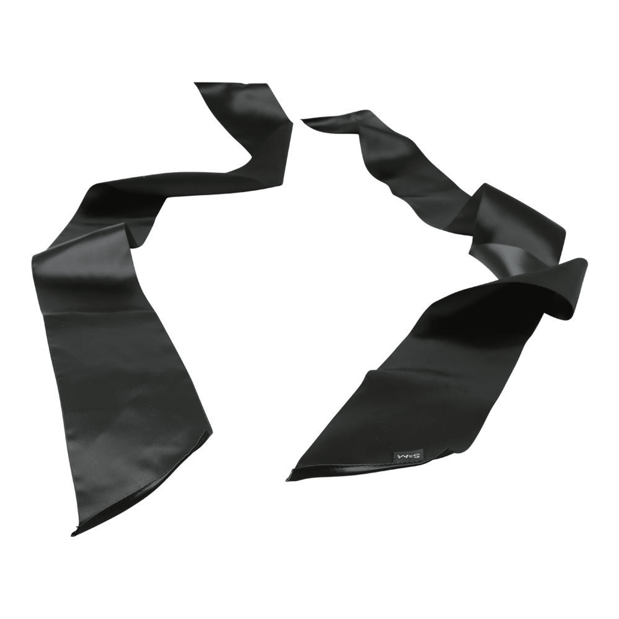 SEX & MISCHIEF BEGINNERS SILK SASH RESTRAINT BLACK