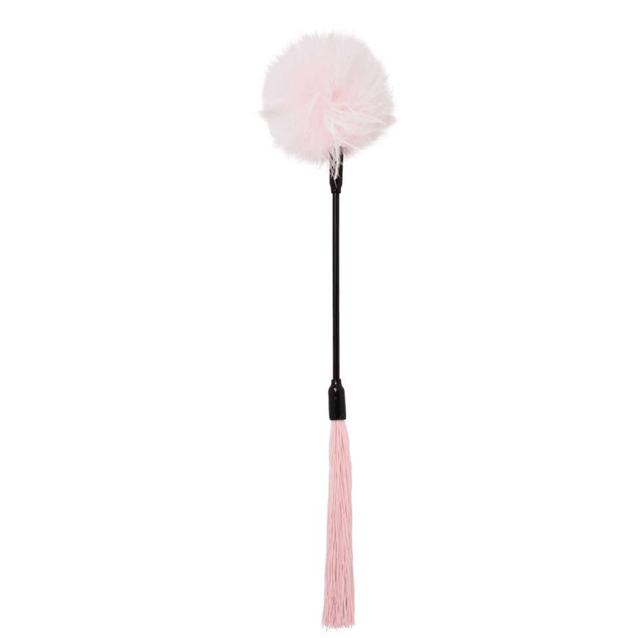 SEX & MISCHIEF WHIPPER TICKLER PINK & WHITE