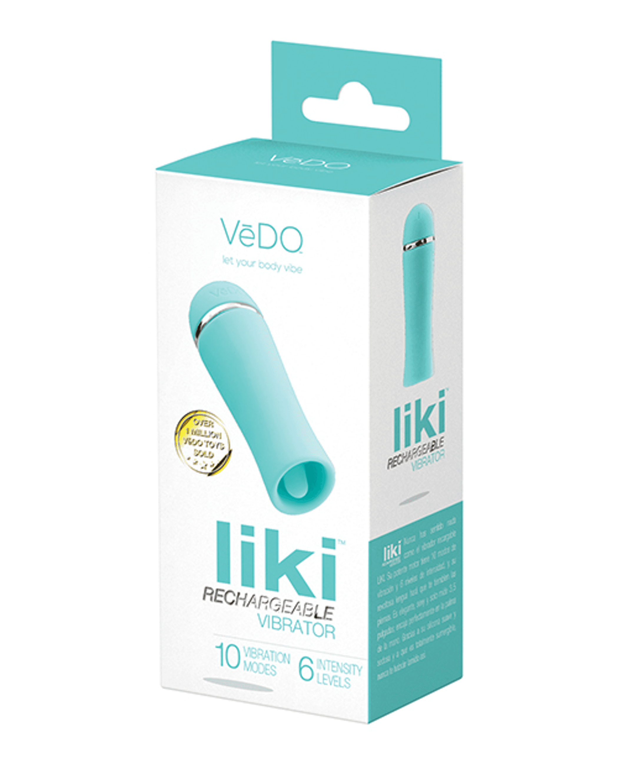 VEDO LIKI FLICKER VIBE TEASE ME TURQUOISE
