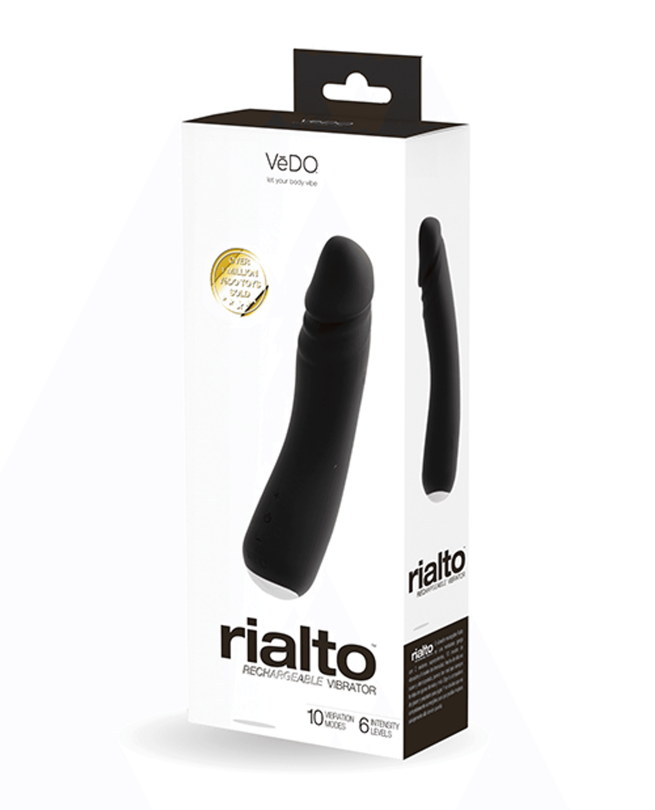 VEDO RIALTO RECHARGEABLE VIBE PEARL BLACK