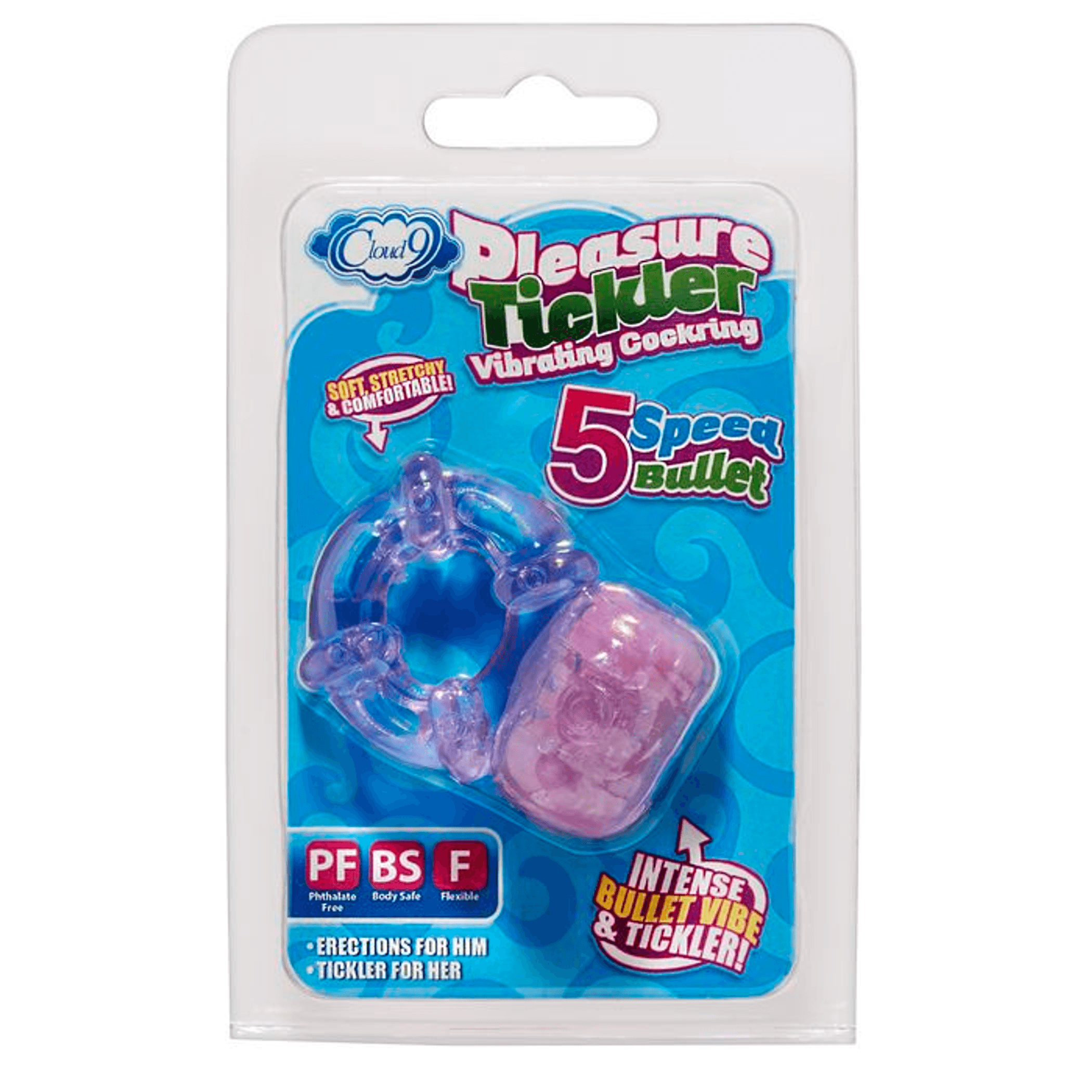 CLOUD 9 PLEASURE TICKLER 5 SPEED PURPLE