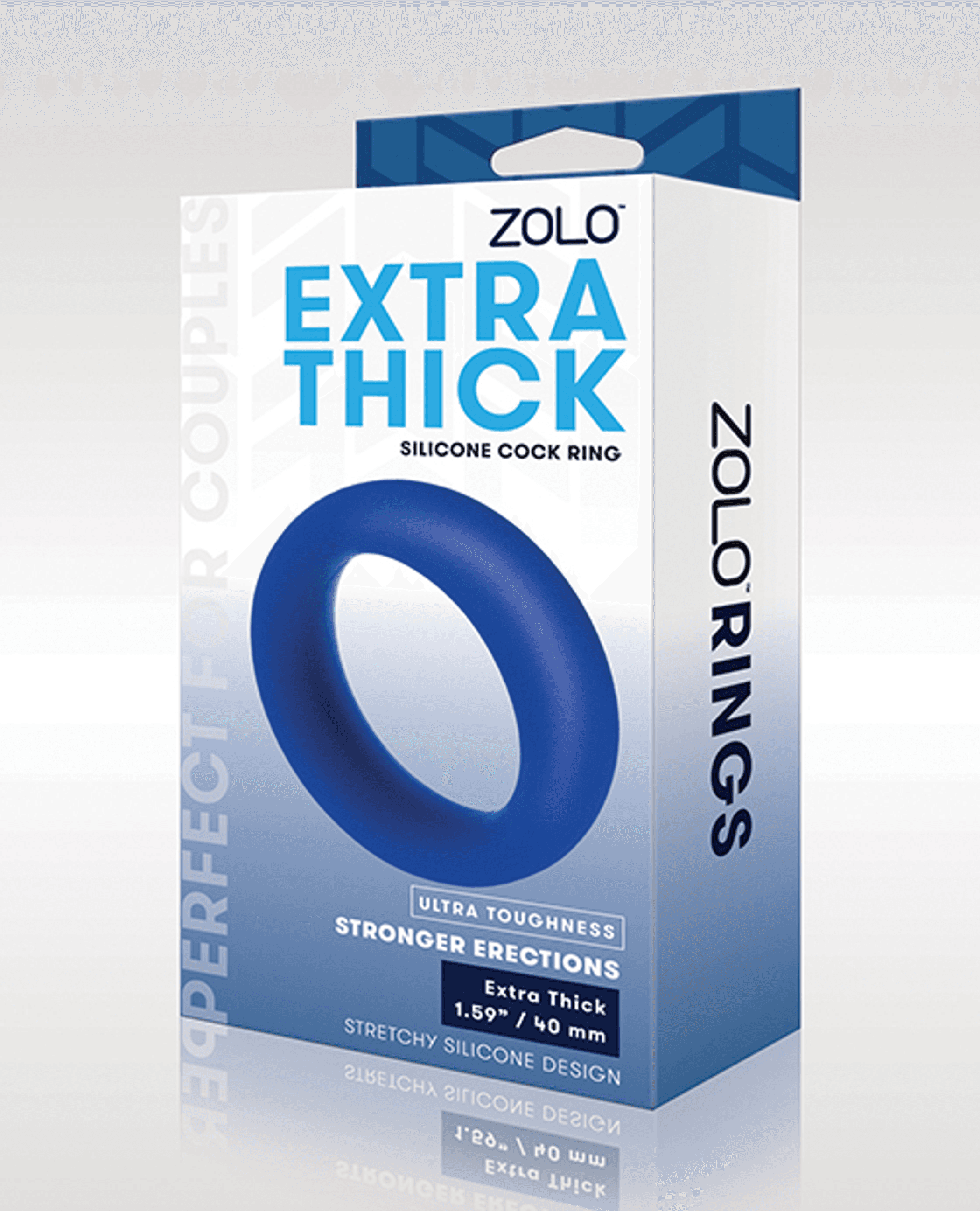 ZOLO EXTRA THICK SILICONE COCK
