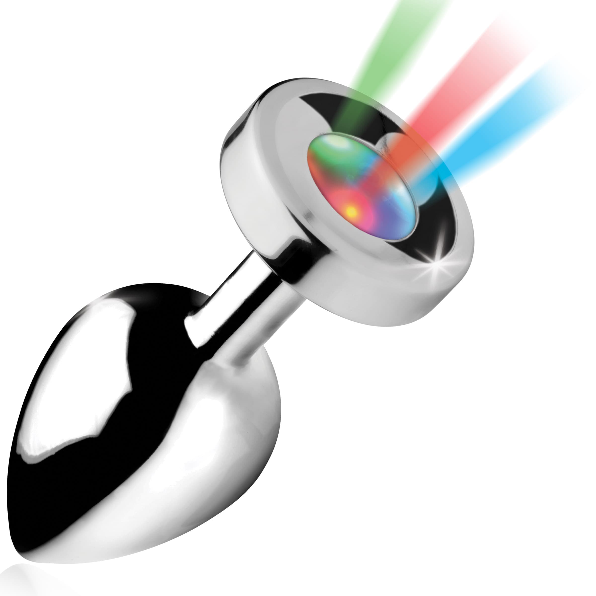 Light Up Anal Plug - Large