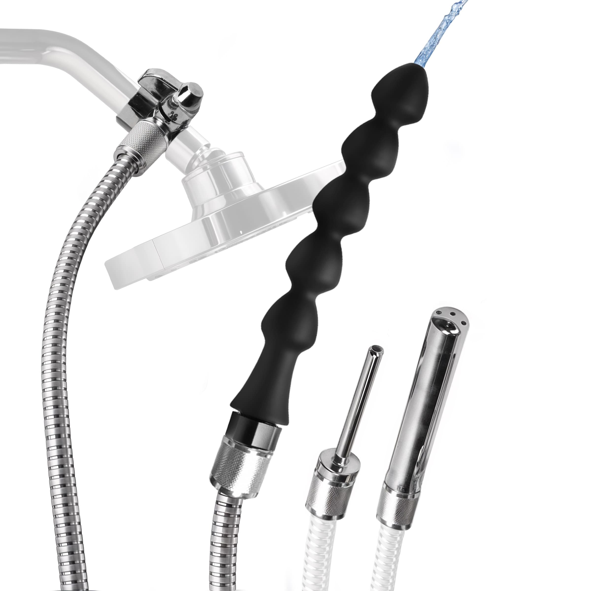 Easy Flow Enema Cleansing Kit with Silicone Attachment