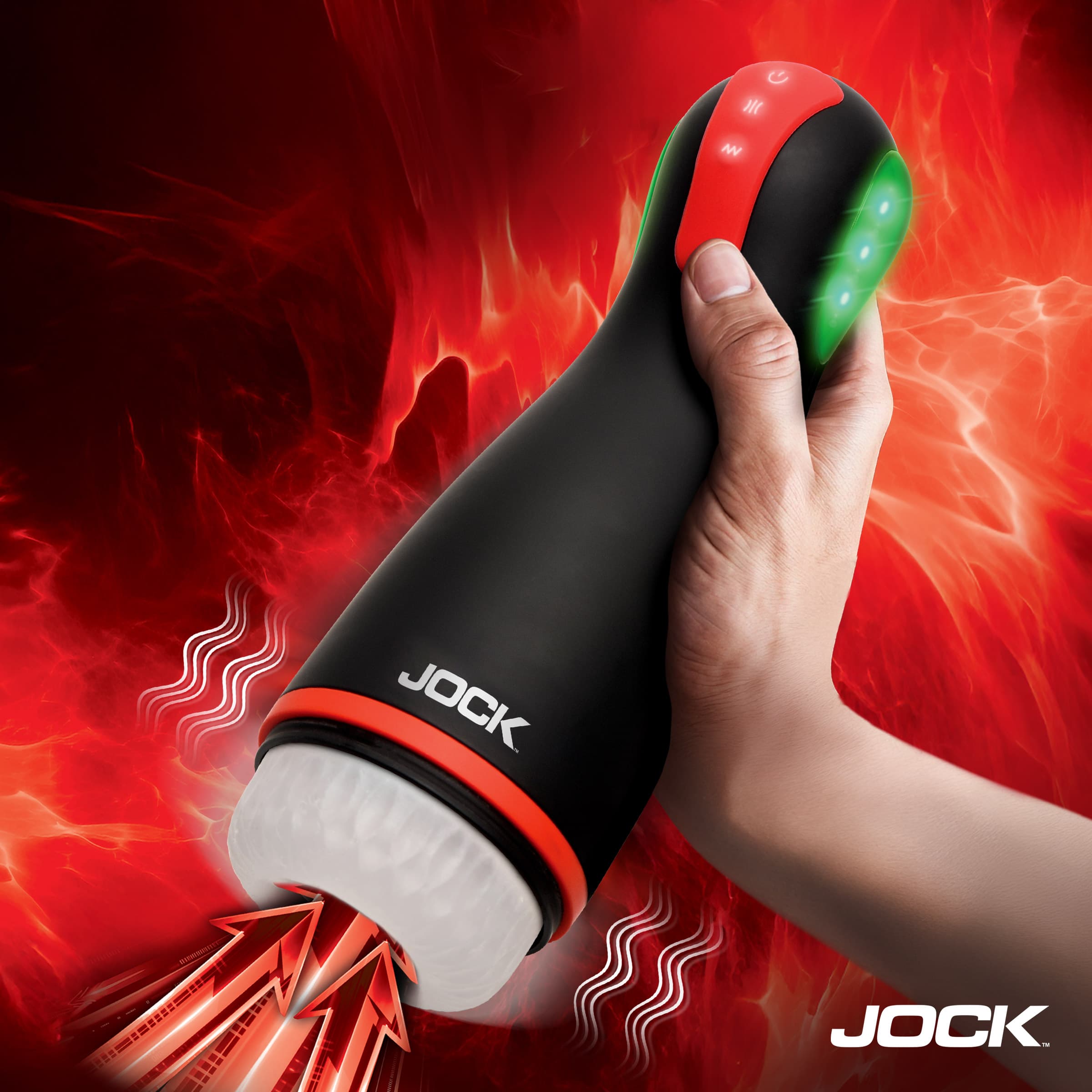 Blaze Vibrating, Sucking, and Warming Masturbator