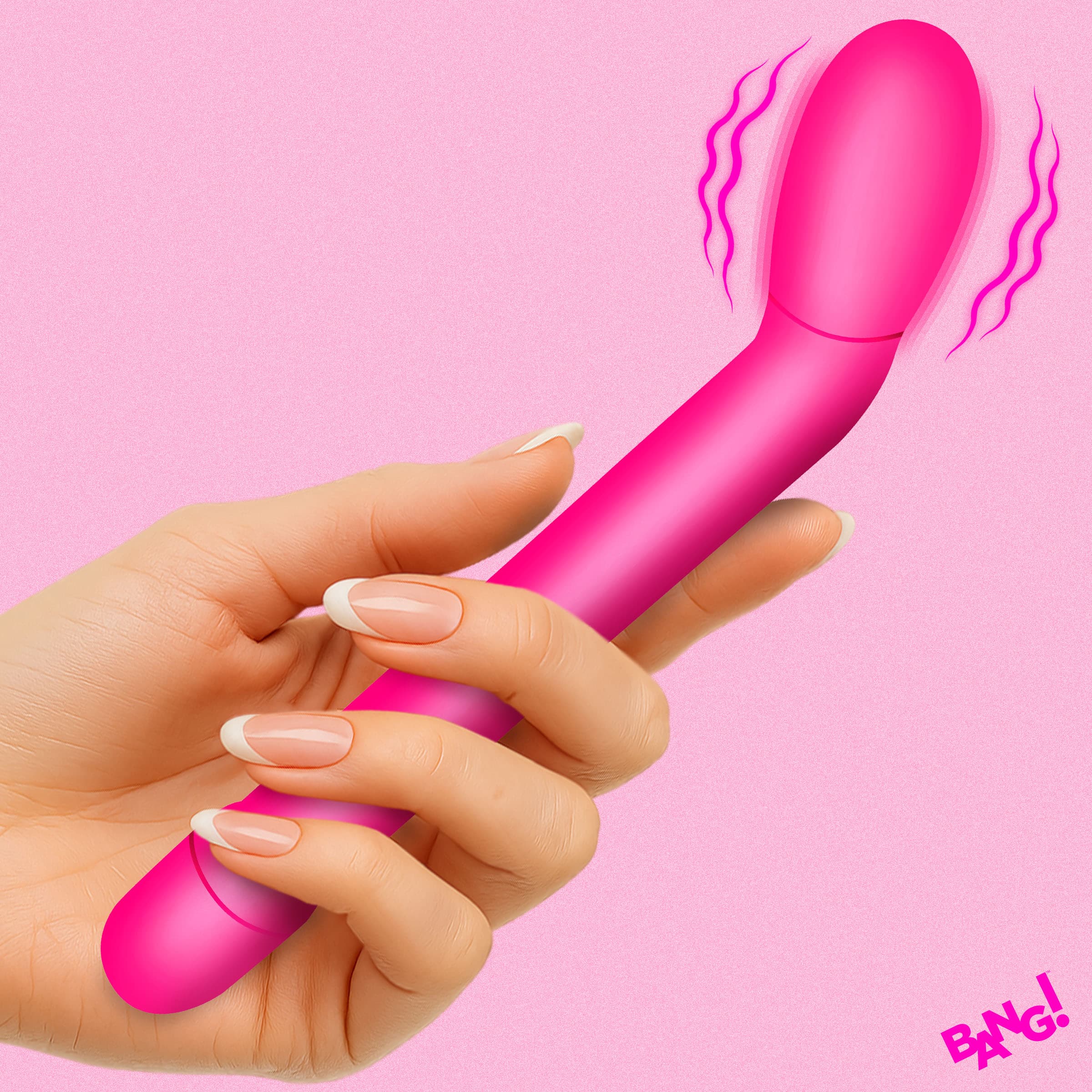Slim G-Spot Vibrator - Pink