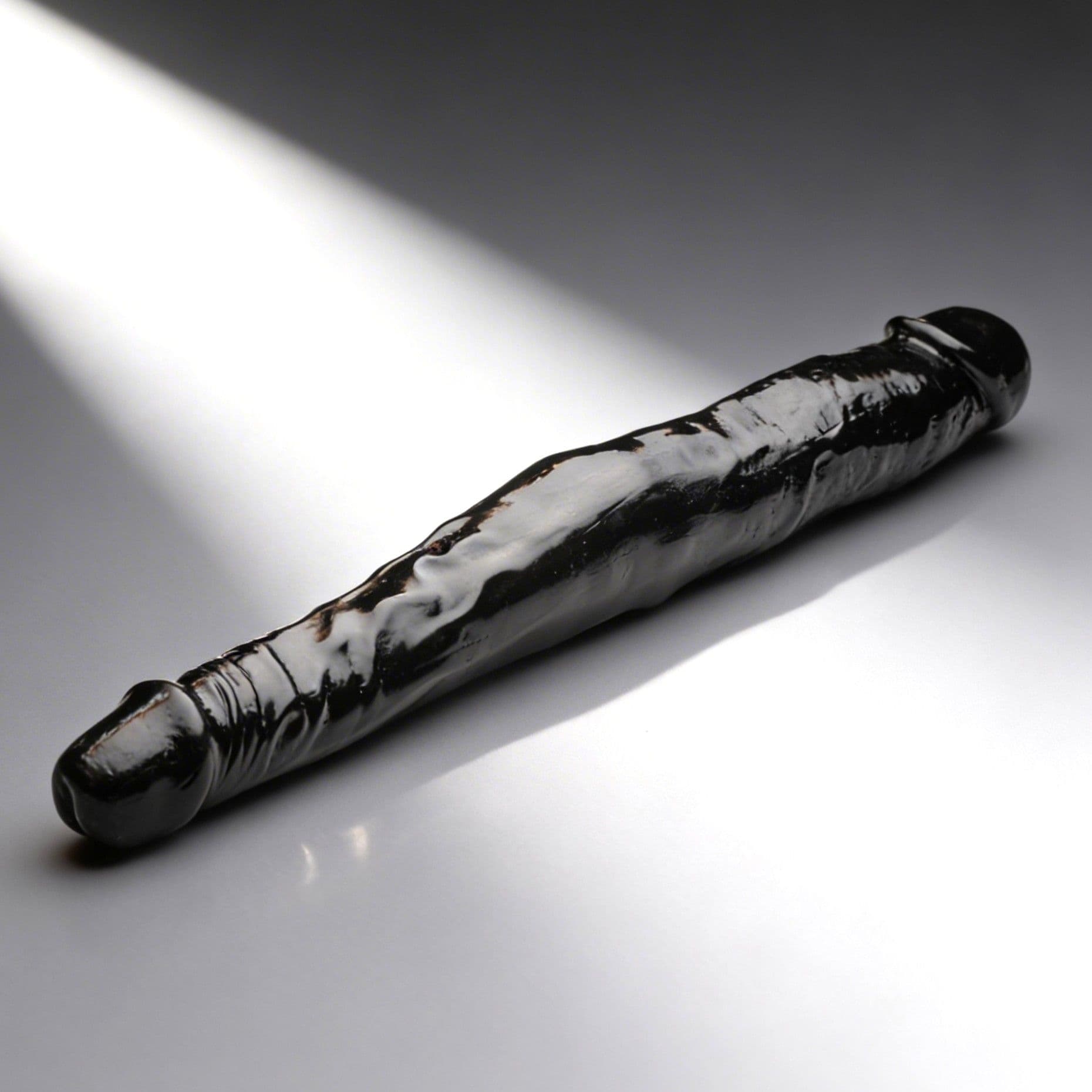 JOCK 13 Inch Tapered Double Dong Black
