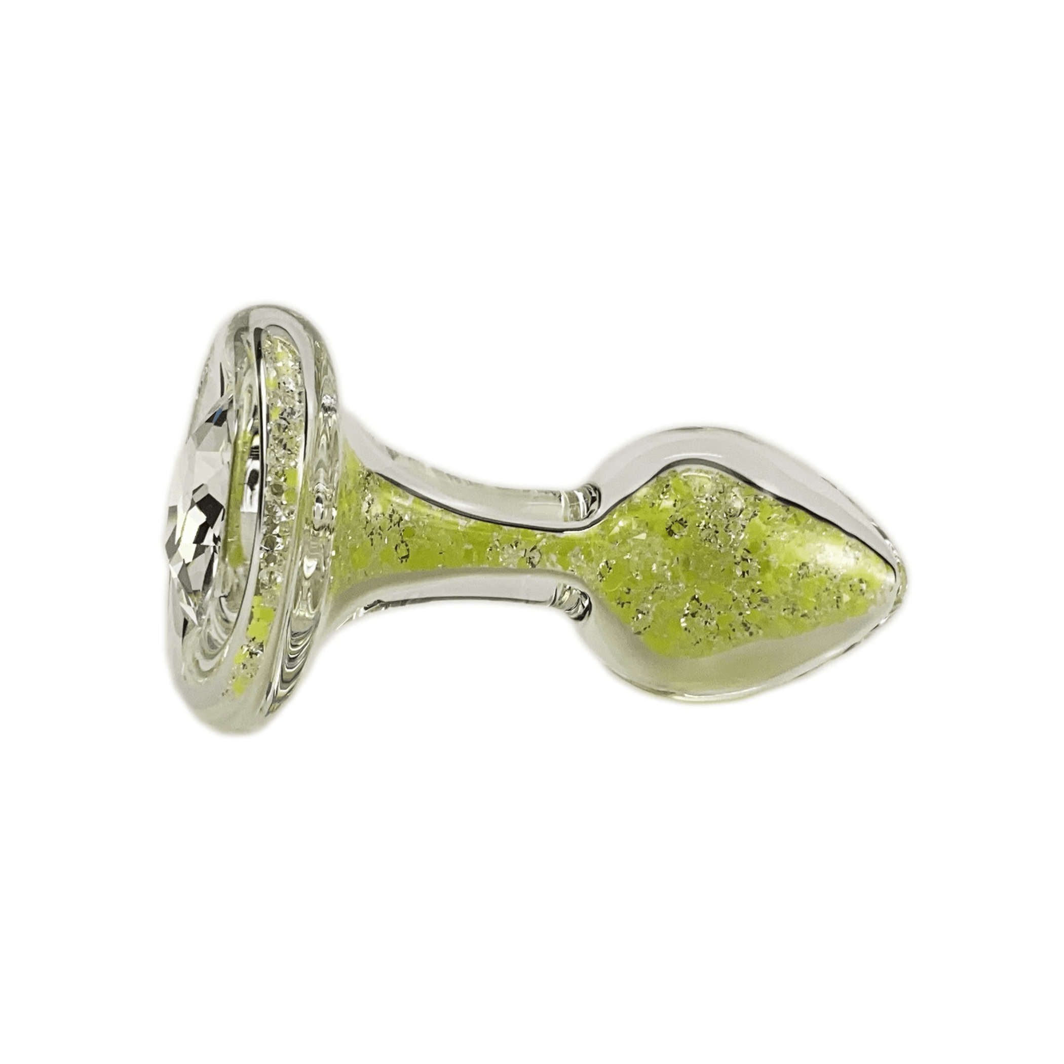 Sparkle Glow Plug with Crystal Base - 7 Colors