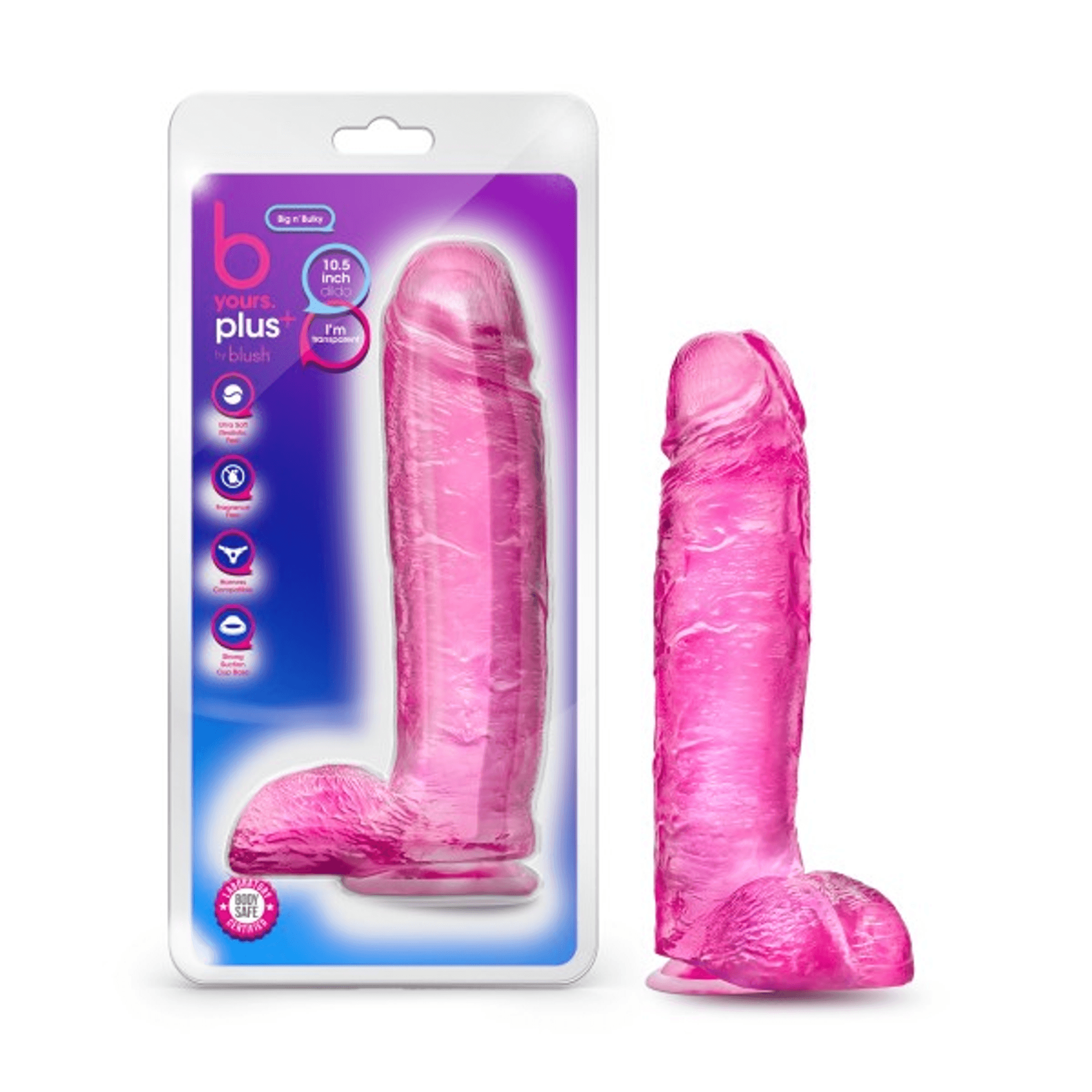 B YOURS PLUS BIG N BULKY PINK
