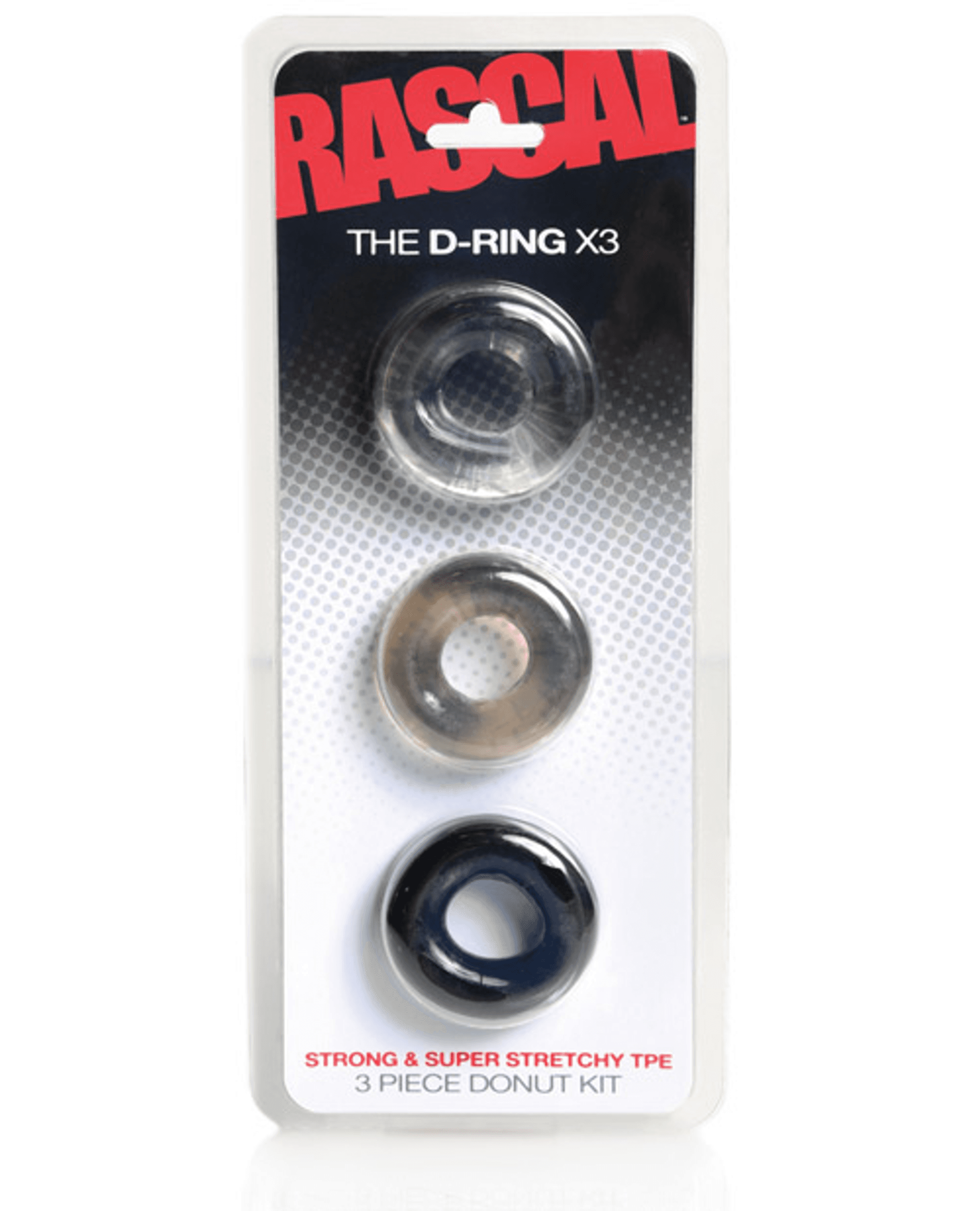 RASCAL THE D-RING 3PK