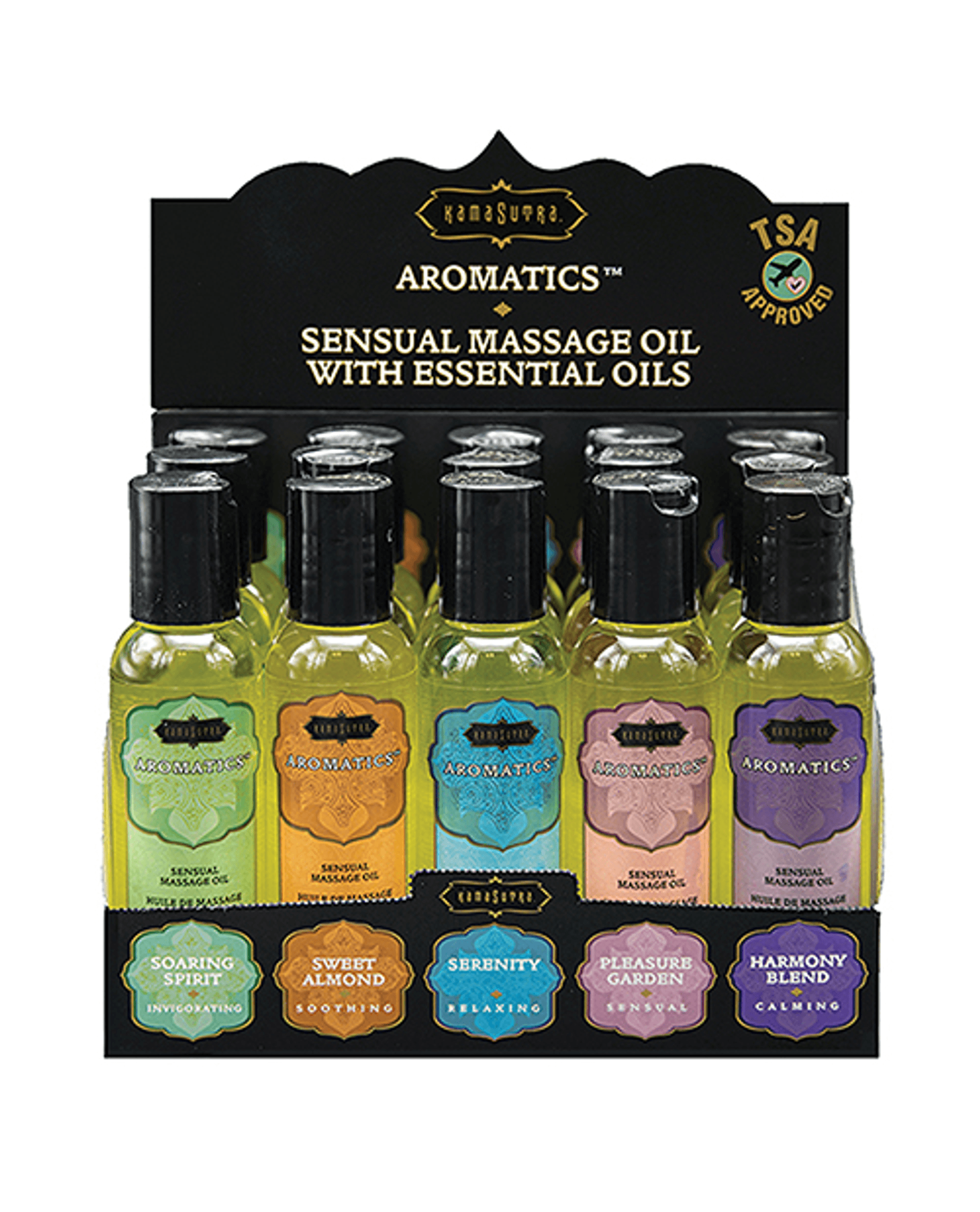 NATURAL MASSAGE OILS PRE PACK