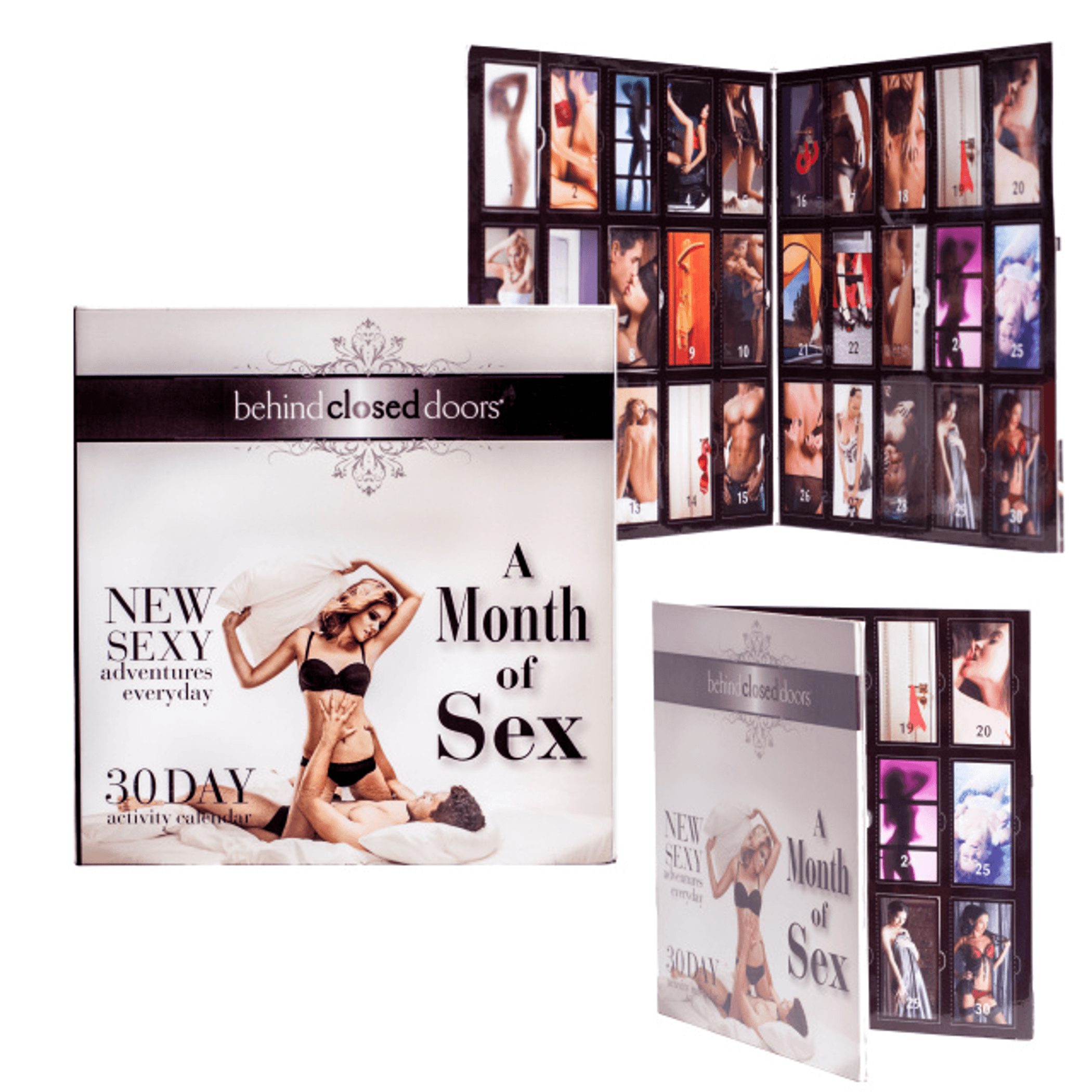 BEHIND CLOSED DOORS MONTH OF SEX GAME FOR COUPLES