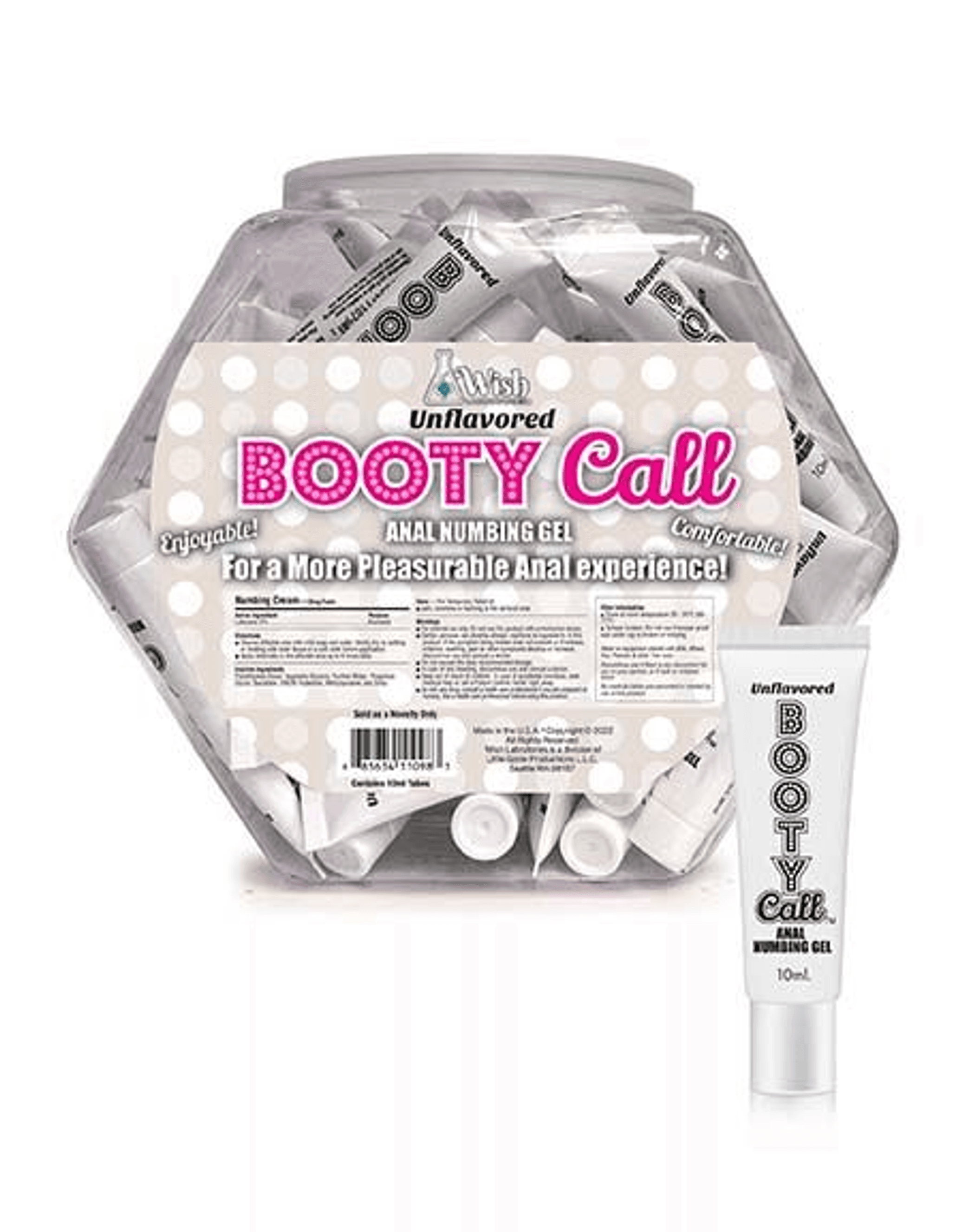 BOOTY CALL FISHBOWL 65 PILLOW PACKS UNFLAVORED