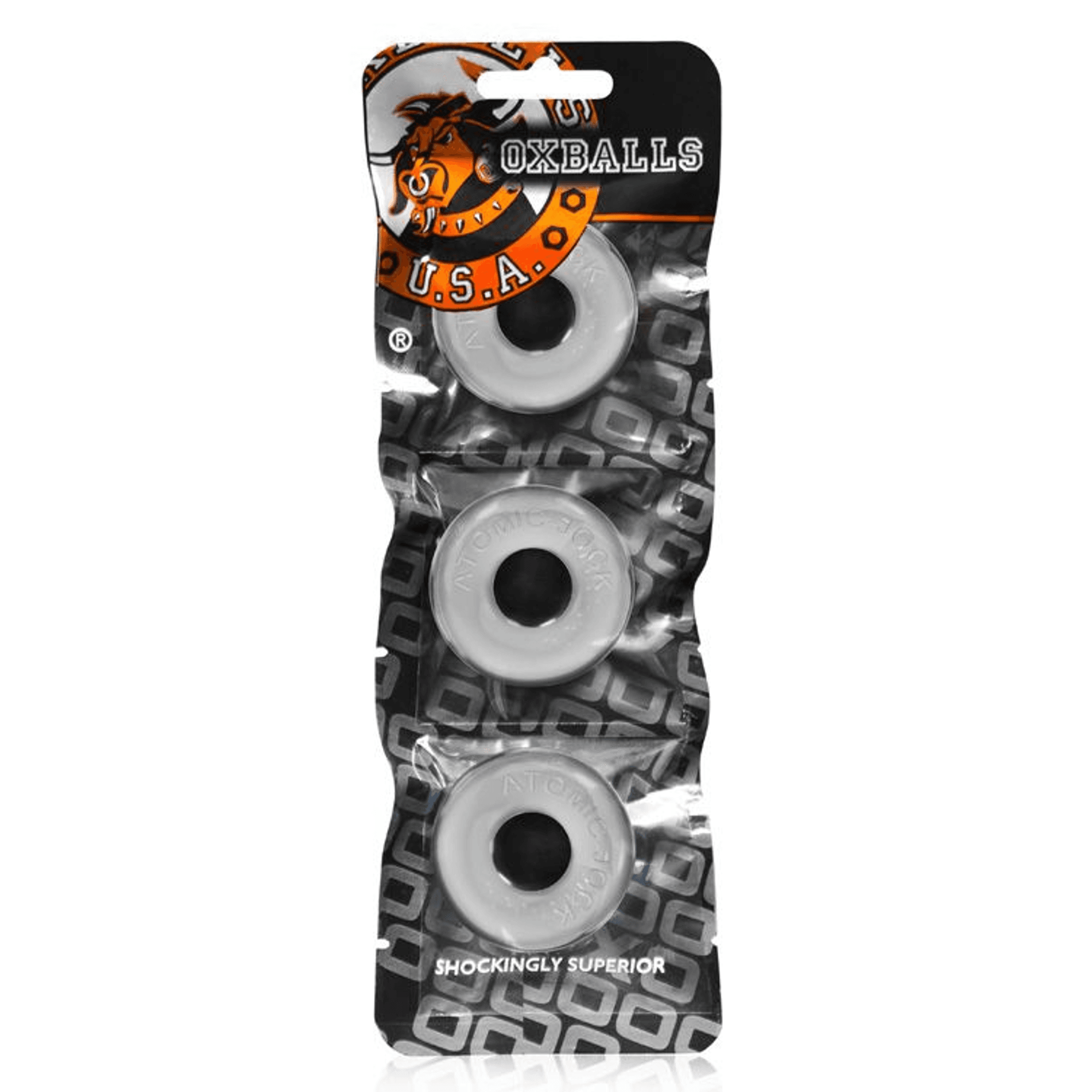 RINGER 3 PK COCKRING CLEAR (NET)