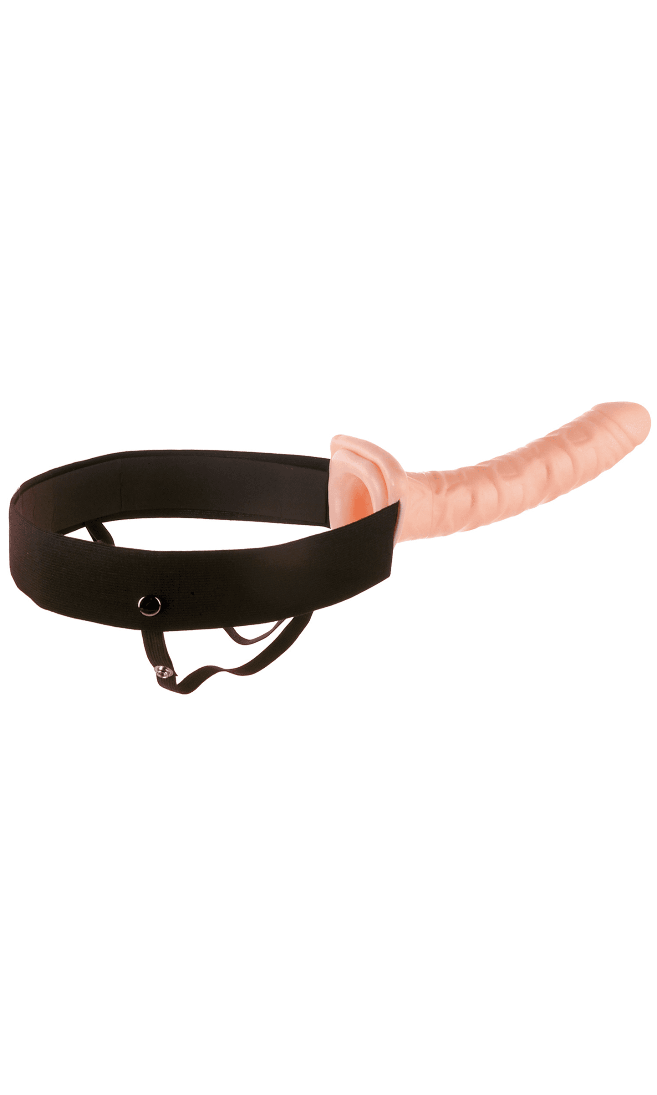 FETISH FANTASY 10IN HOLLOW STRAP ON FLESH