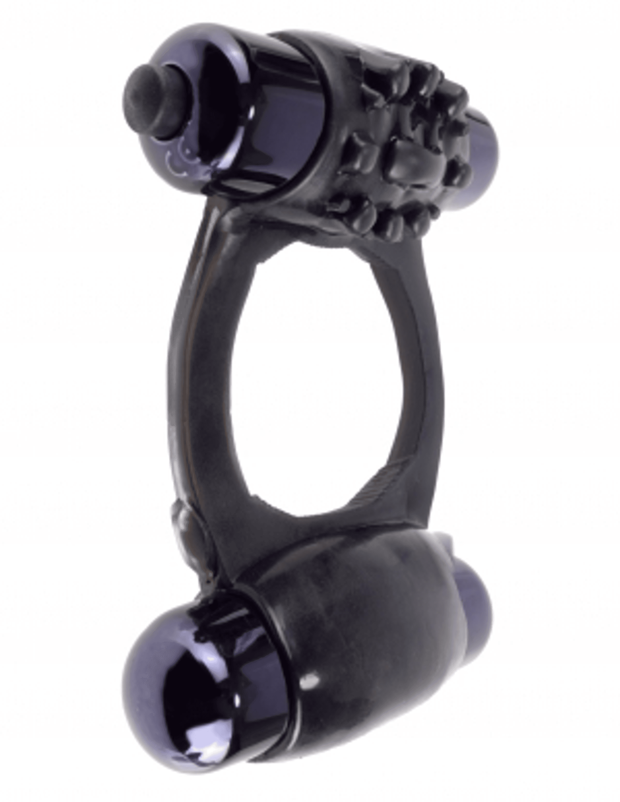 FANTASY C RINGZ DUO VIBRATING SUPER RING BLACK