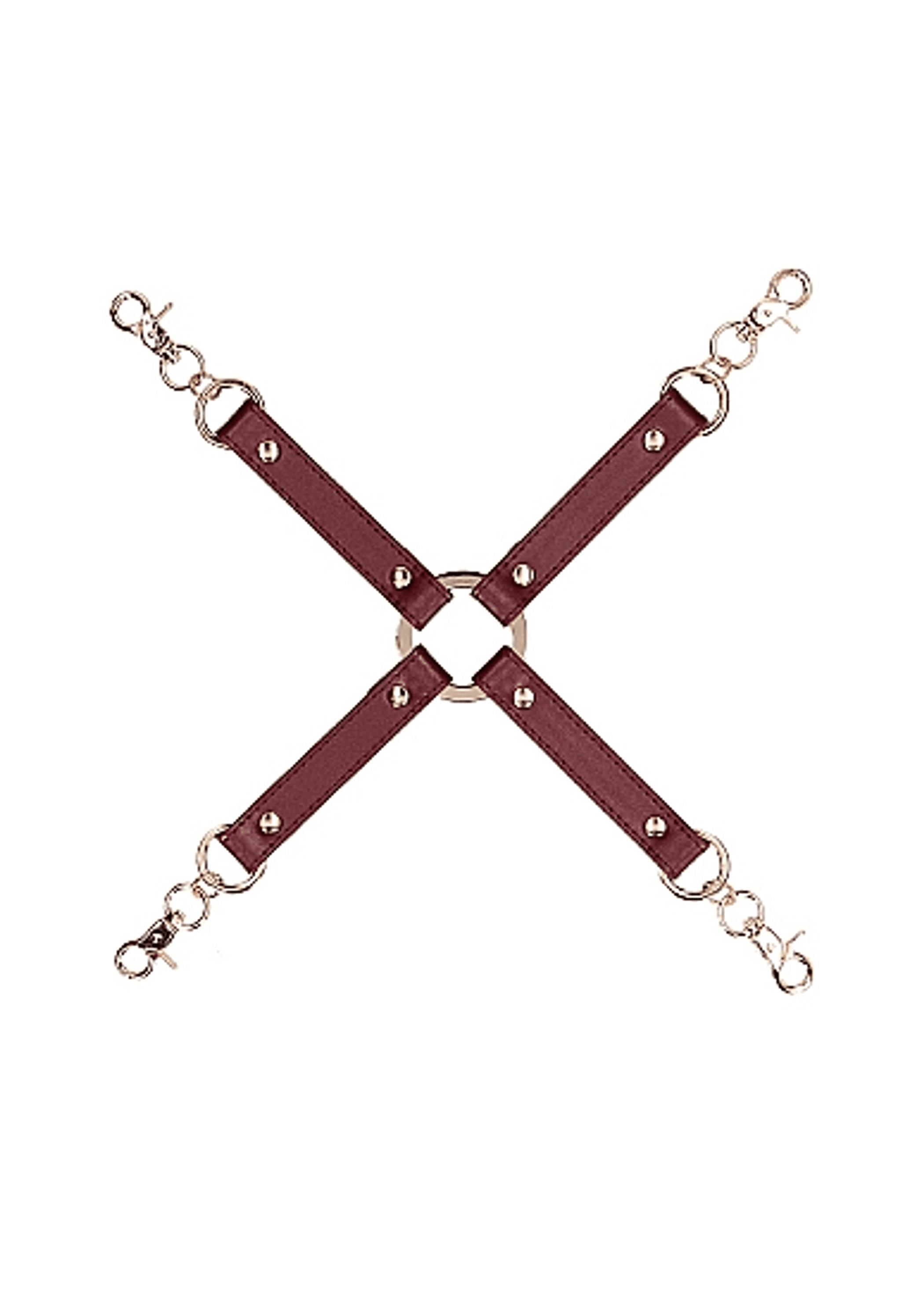 OUCH HALO HOGTIE CONNECTO BURGUNDY