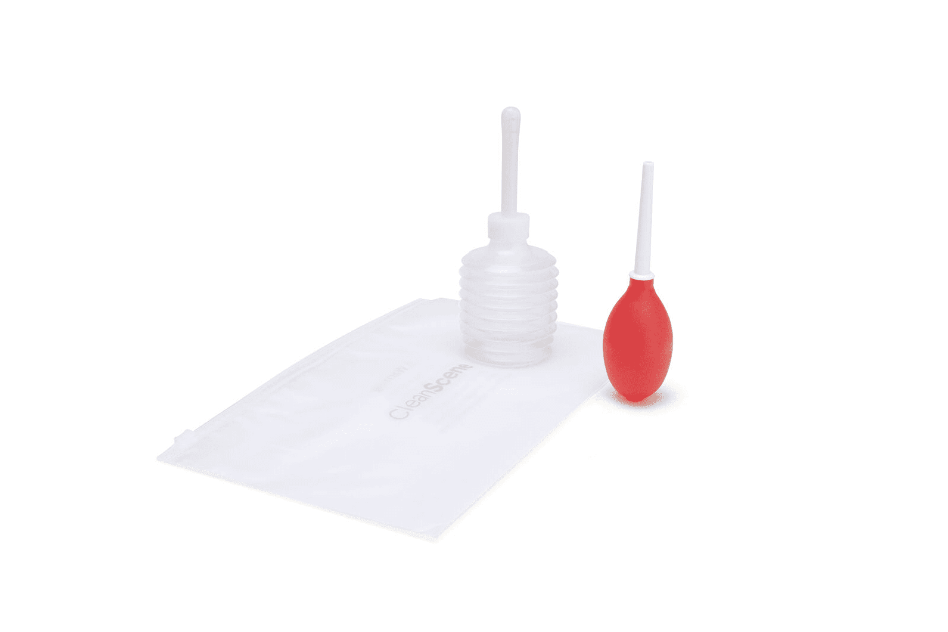 CLEANSCENE MINI TRAVEL DOUCHE W/ ONE WAY VALVE